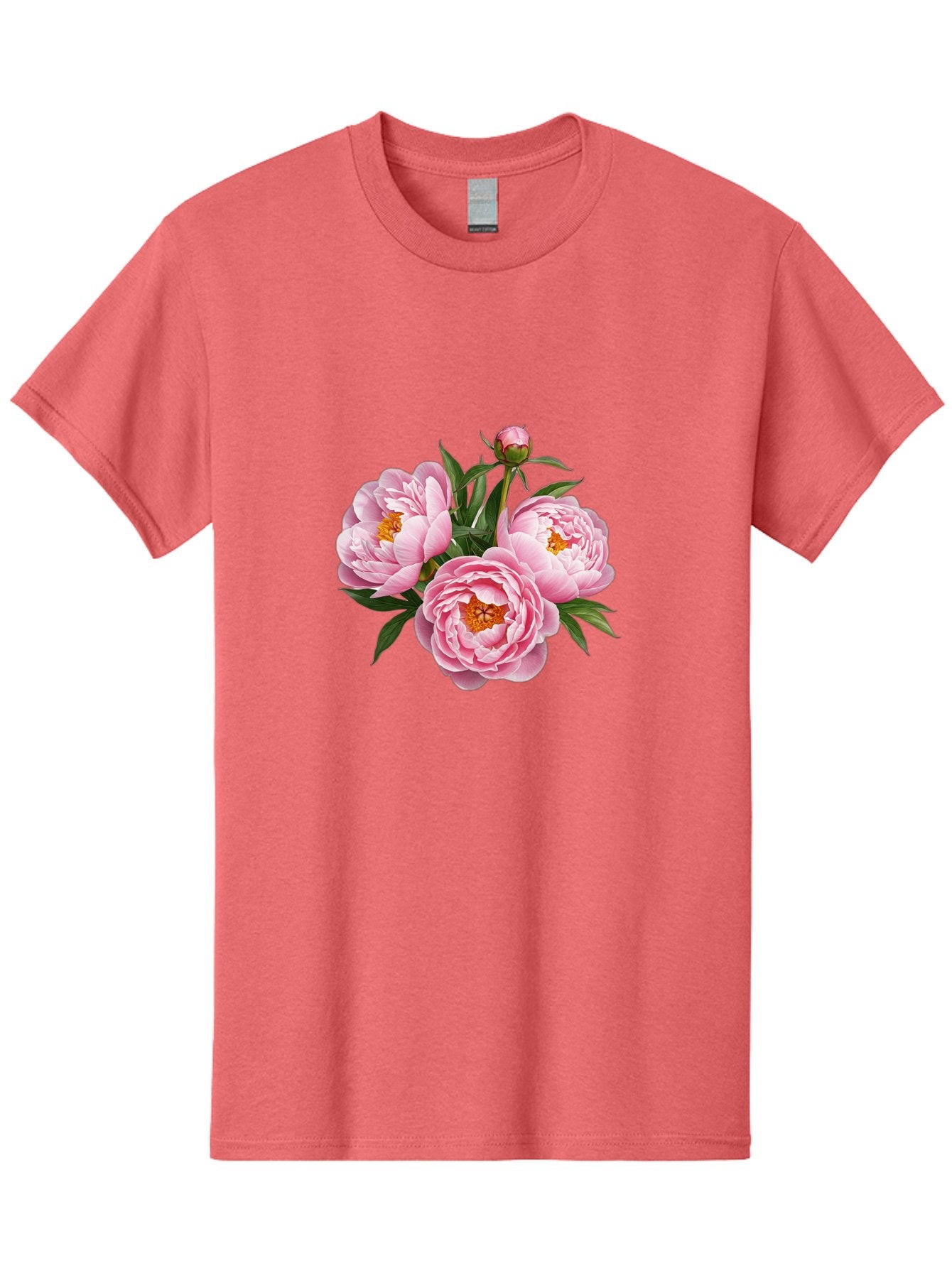 Pink-Peonies-5 Men'S Graphic Tee, 100% Cotton, Comfortable Casual Summer Wear, Machine Washable, Vintage Camera, Old Camera, Antique Camera, Black Camera, Classic Photography, Photography Equipment, Nostalgic Device, Film Camera, Camera Art Bal139 12