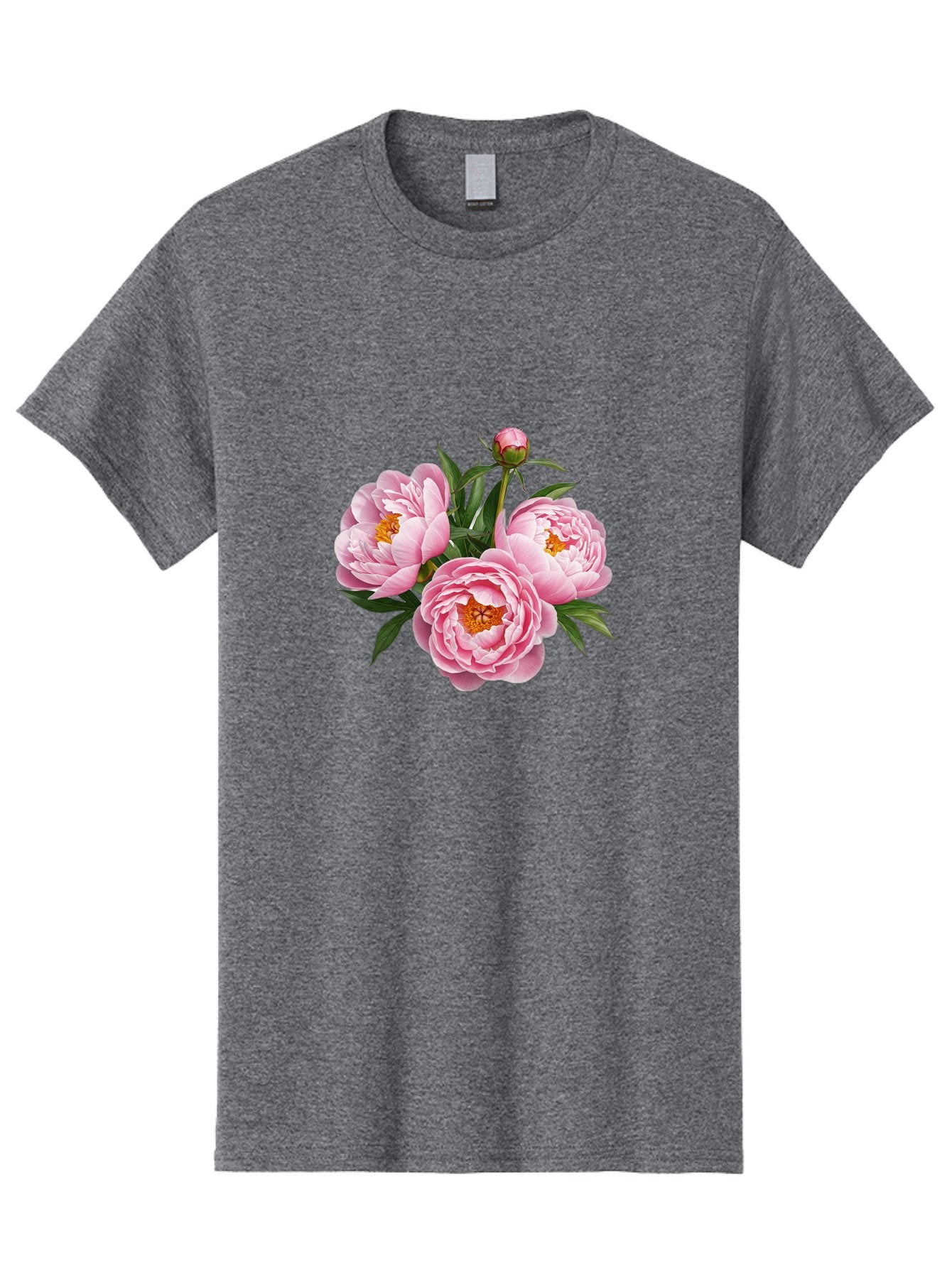 Pink-Peonies-5 Men'S Graphic Tee, 100% Cotton, Comfortable Casual Summer Wear, Machine Washable, Vintage Camera, Old Camera, Antique Camera, Black Camera, Classic Photography, Photography Equipment, Nostalgic Device, Film Camera, Camera Art Bal139 11