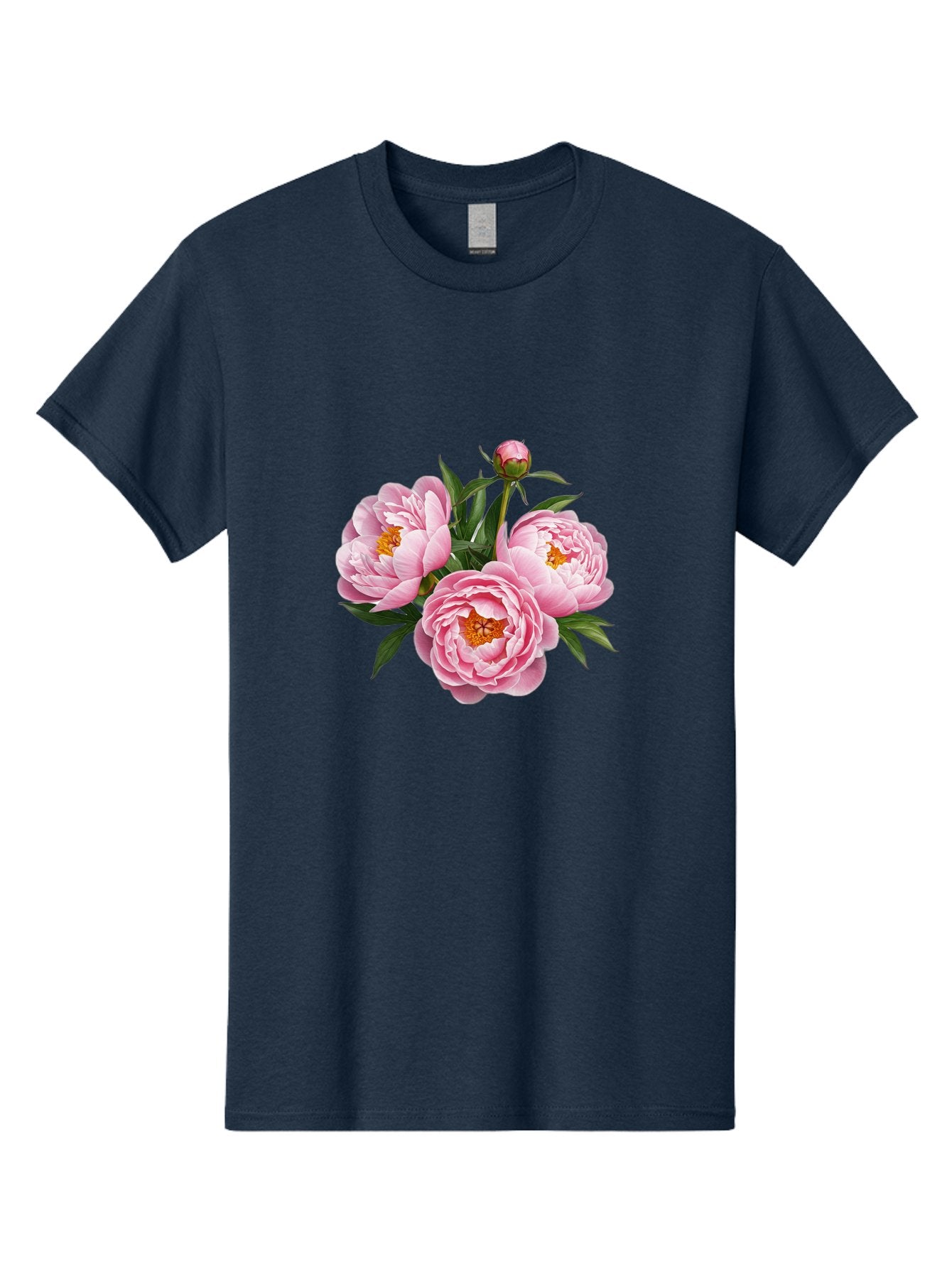 Pink-Peonies-5 Men'S Graphic Tee, 100% Cotton, Comfortable Casual Summer Wear, Machine Washable, Vintage Camera, Old Camera, Antique Camera, Black Camera, Classic Photography, Photography Equipment, Nostalgic Device, Film Camera, Camera Art Bal139 6