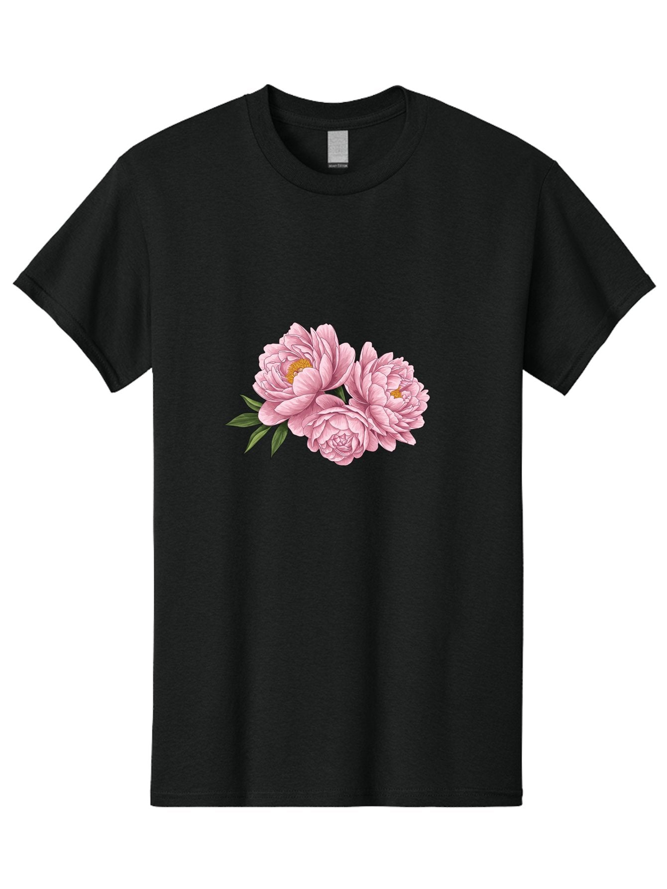 Pink-Peonies-6 Men'S Graphic Tee, 100% Cotton, Comfortable Casual Summer Wear, Machine Washable, Vintage Camera, Old Camera, Antique Camera, Black Camera, Classic Photography, Photography Equipment, Nostalgic Device, Film Camera, Camera Art Bal140 4