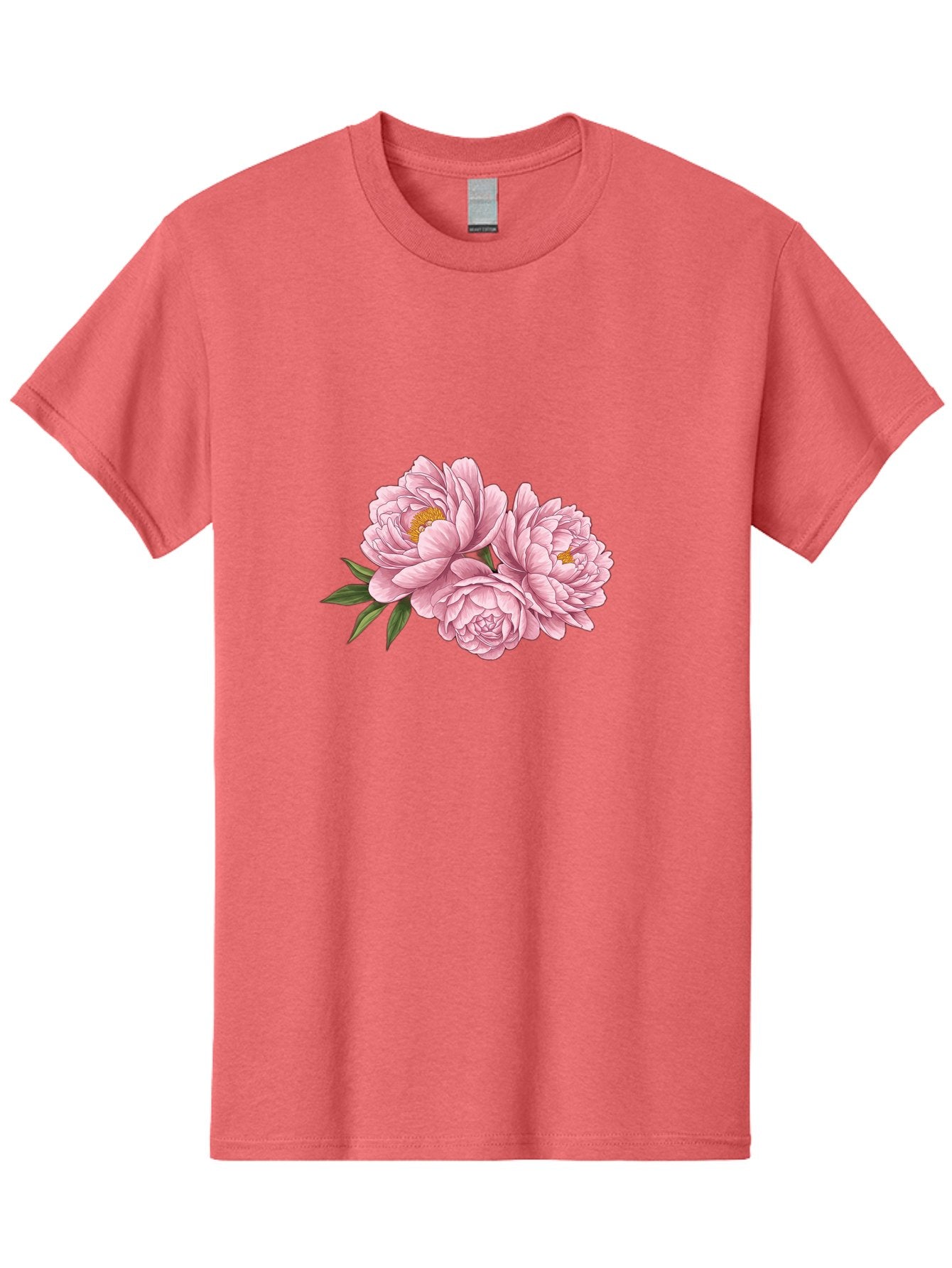 Pink-Peonies-6 Men'S Graphic Tee, 100% Cotton, Comfortable Casual Summer Wear, Machine Washable, Vintage Camera, Old Camera, Antique Camera, Black Camera, Classic Photography, Photography Equipment, Nostalgic Device, Film Camera, Camera Art Bal140 9