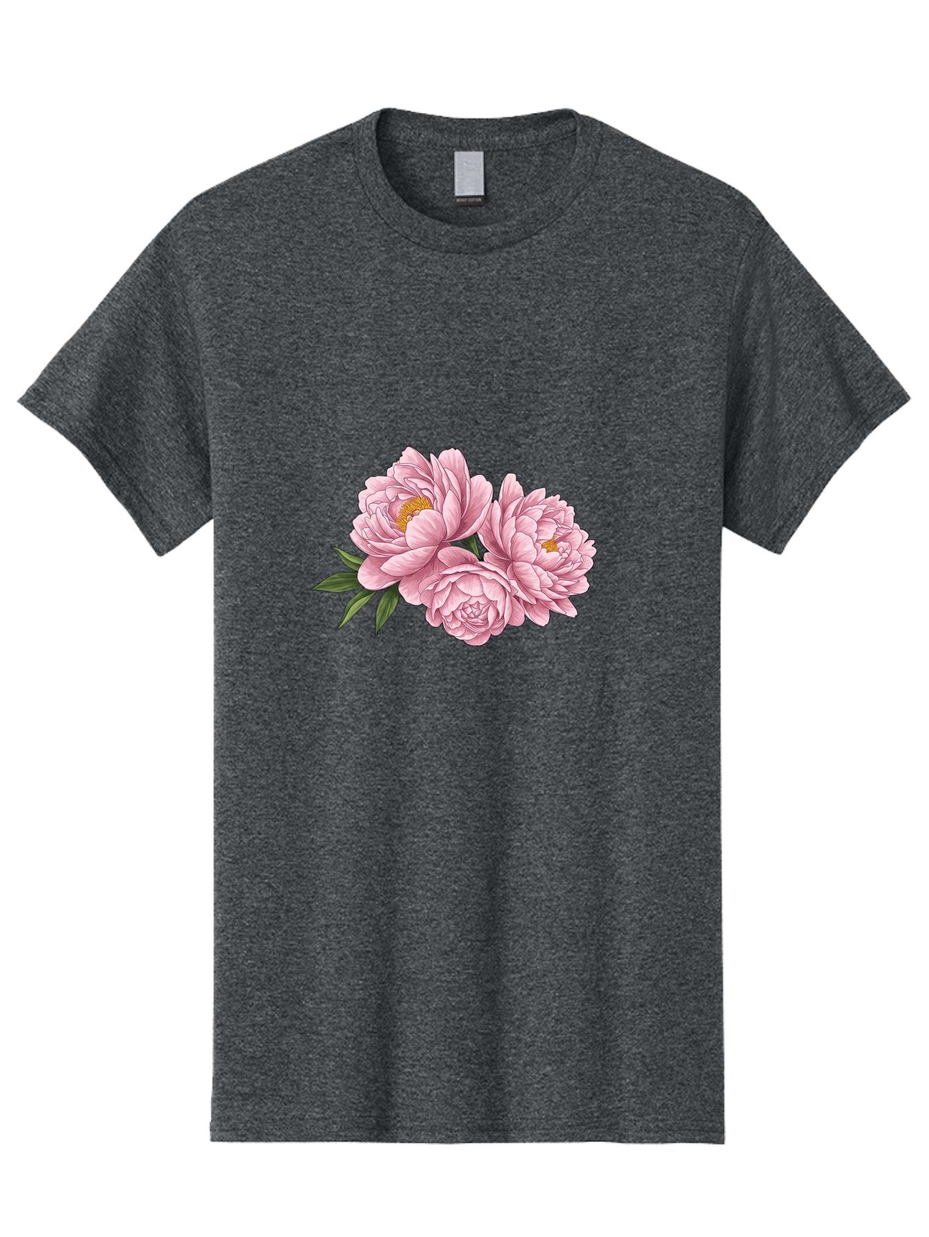 Pink-Peonies-6 Men'S Graphic Tee, 100% Cotton, Comfortable Casual Summer Wear, Machine Washable, Vintage Camera, Old Camera, Antique Camera, Black Camera, Classic Photography, Photography Equipment, Nostalgic Device, Film Camera, Camera Art Bal140