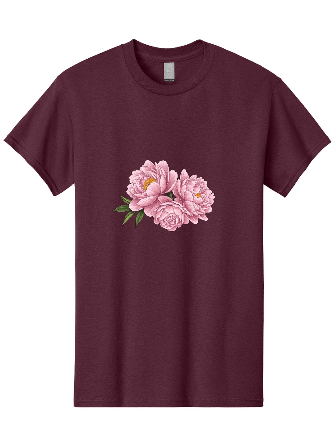 Pink-Peonies-6 Men'S Graphic Tee, 100% Cotton, Comfortable Casual Summer Wear, Machine Washable, Vintage Camera, Old Camera, Antique Camera, Black Camera, Classic Photography, Photography Equipment, Nostalgic Device, Film Camera, Camera Art Bal140 3