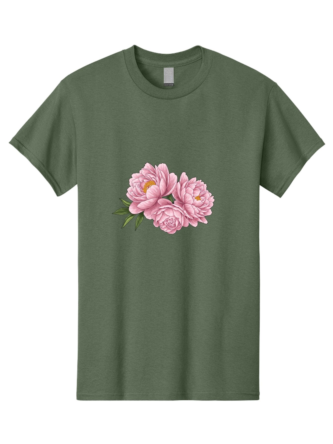 Pink-Peonies-6 Men'S Graphic Tee, 100% Cotton, Comfortable Casual Summer Wear, Machine Washable, Vintage Camera, Old Camera, Antique Camera, Black Camera, Classic Photography, Photography Equipment, Nostalgic Device, Film Camera, Camera Art Bal140