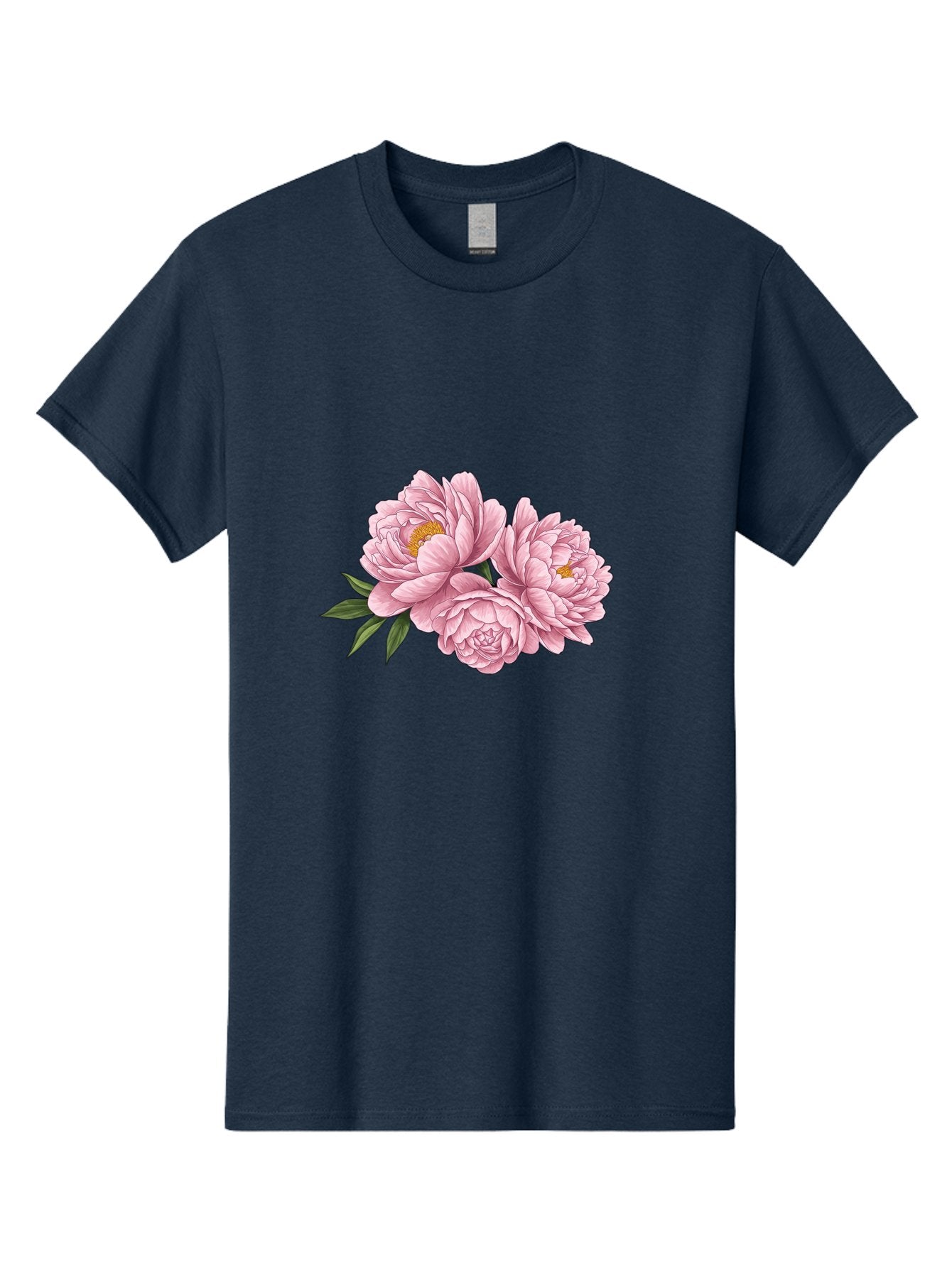 Pink-Peonies-6 Men'S Graphic Tee, 100% Cotton, Comfortable Casual Summer Wear, Machine Washable, Vintage Camera, Old Camera, Antique Camera, Black Camera, Classic Photography, Photography Equipment, Nostalgic Device, Film Camera, Camera Art Bal140 15