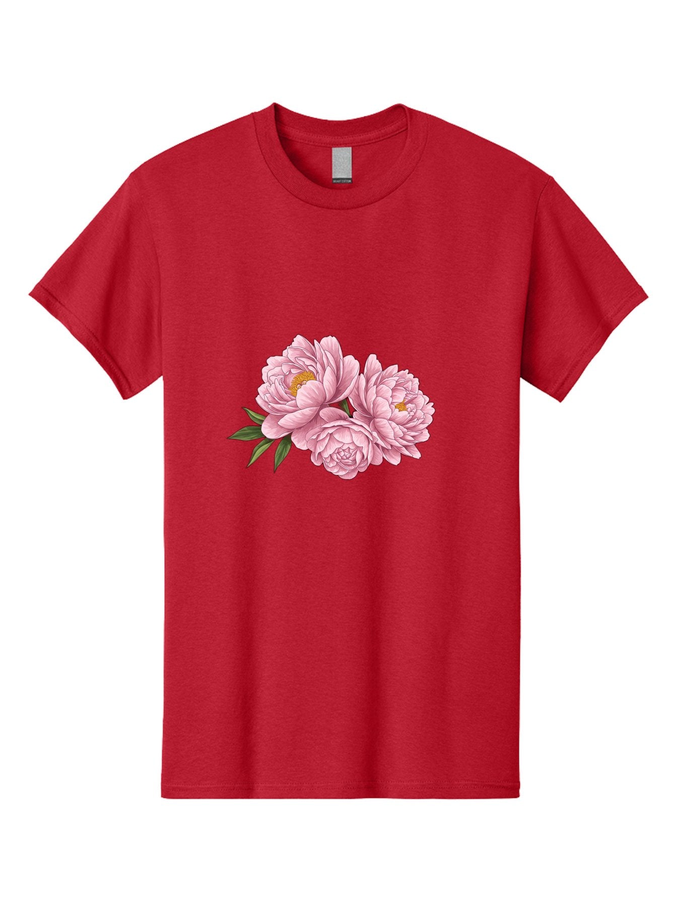 Pink-Peonies-6 Men'S Graphic Tee, 100% Cotton, Comfortable Casual Summer Wear, Machine Washable, Vintage Camera, Old Camera, Antique Camera, Black Camera, Classic Photography, Photography Equipment, Nostalgic Device, Film Camera, Camera Art Bal140 5