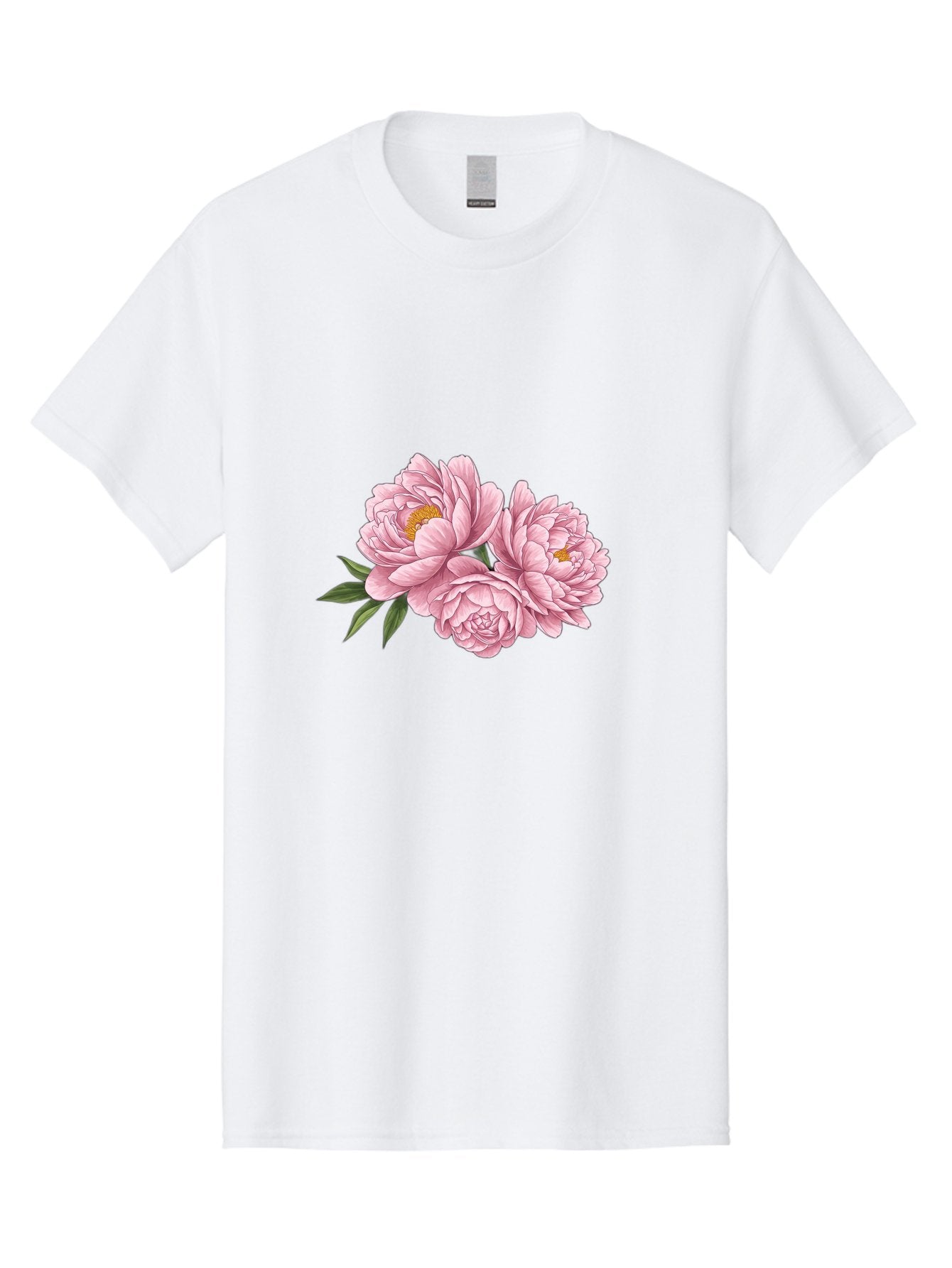 Pink-Peonies-6 Men'S Graphic Tee, 100% Cotton, Comfortable Casual Summer Wear, Machine Washable, Vintage Camera, Old Camera, Antique Camera, Black Camera, Classic Photography, Photography Equipment, Nostalgic Device, Film Camera, Camera Art Bal140 11