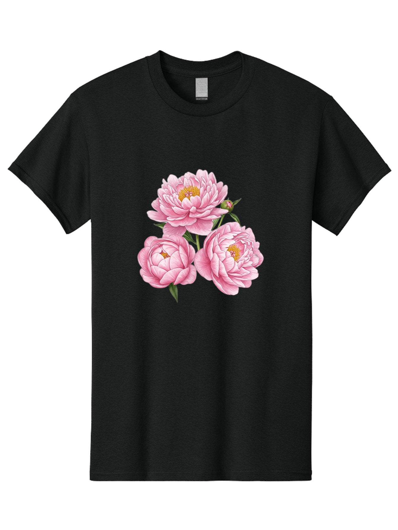 Pink-Peonies Men'S Graphic Tee, 100% Cotton, Comfortable Casual Summer Wear, Machine Washable, Vintage Camera, Old Camera, Antique Camera, Black Camera, Classic Photography, Photography Equipment, Nostalgic Device, Film Camera, Camera Art Bal141 5