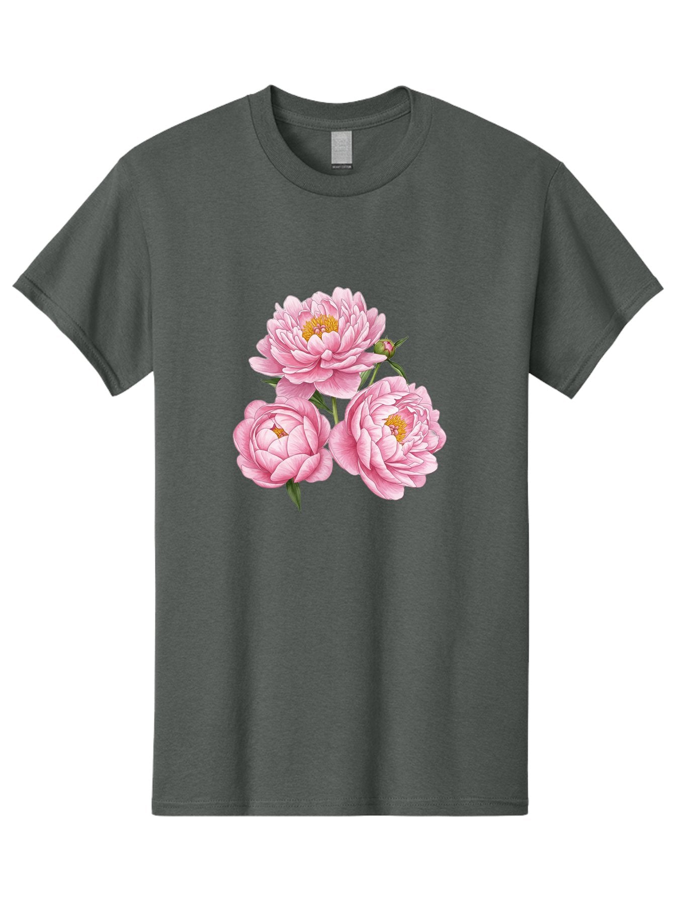 Pink-Peonies Men'S Graphic Tee, 100% Cotton, Comfortable Casual Summer Wear, Machine Washable, Vintage Camera, Old Camera, Antique Camera, Black Camera, Classic Photography, Photography Equipment, Nostalgic Device, Film Camera, Camera Art Bal141
