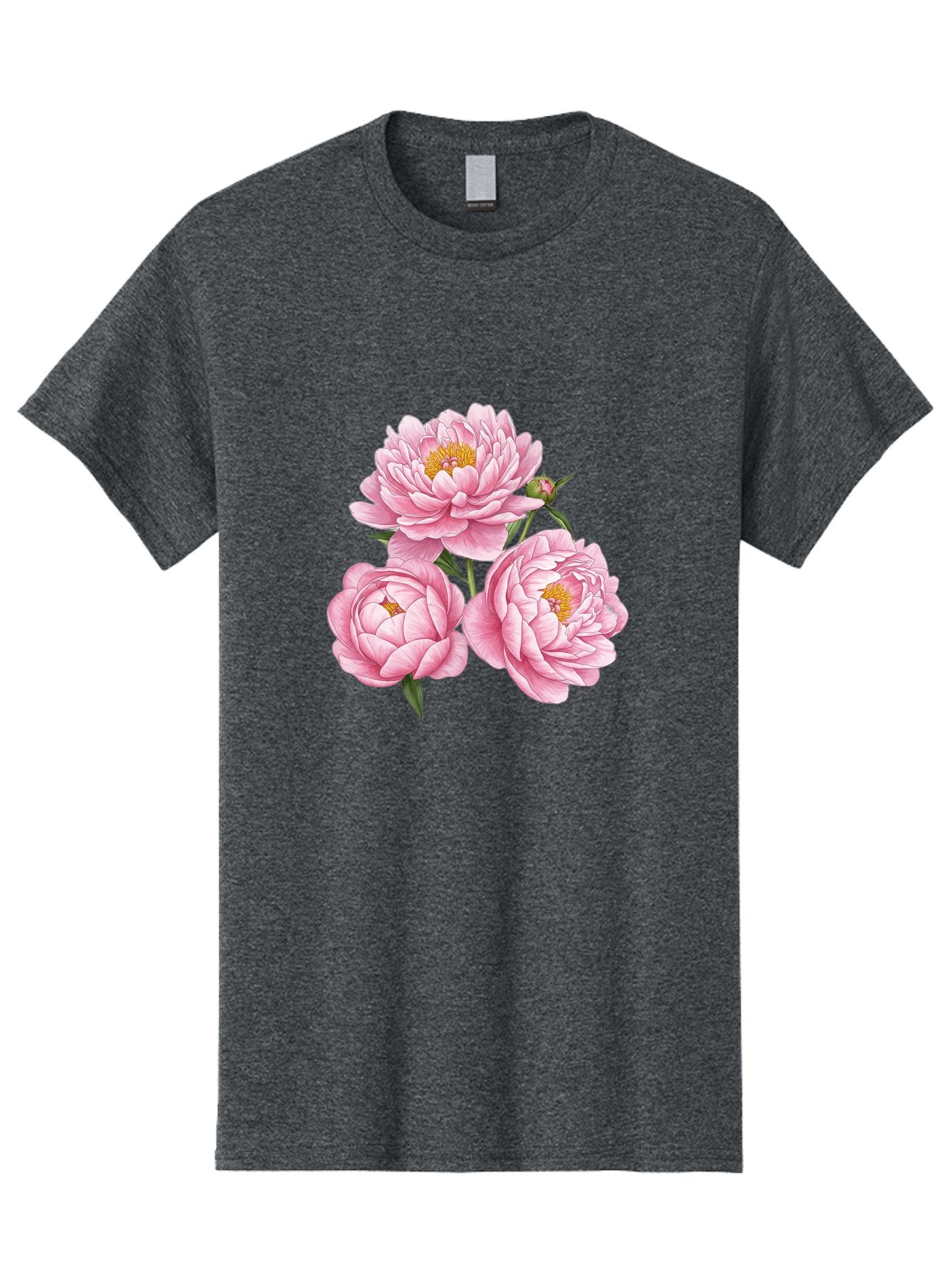 Pink-Peonies Men'S Graphic Tee, 100% Cotton, Comfortable Casual Summer Wear, Machine Washable, Vintage Camera, Old Camera, Antique Camera, Black Camera, Classic Photography, Photography Equipment, Nostalgic Device, Film Camera, Camera Art Bal141 6
