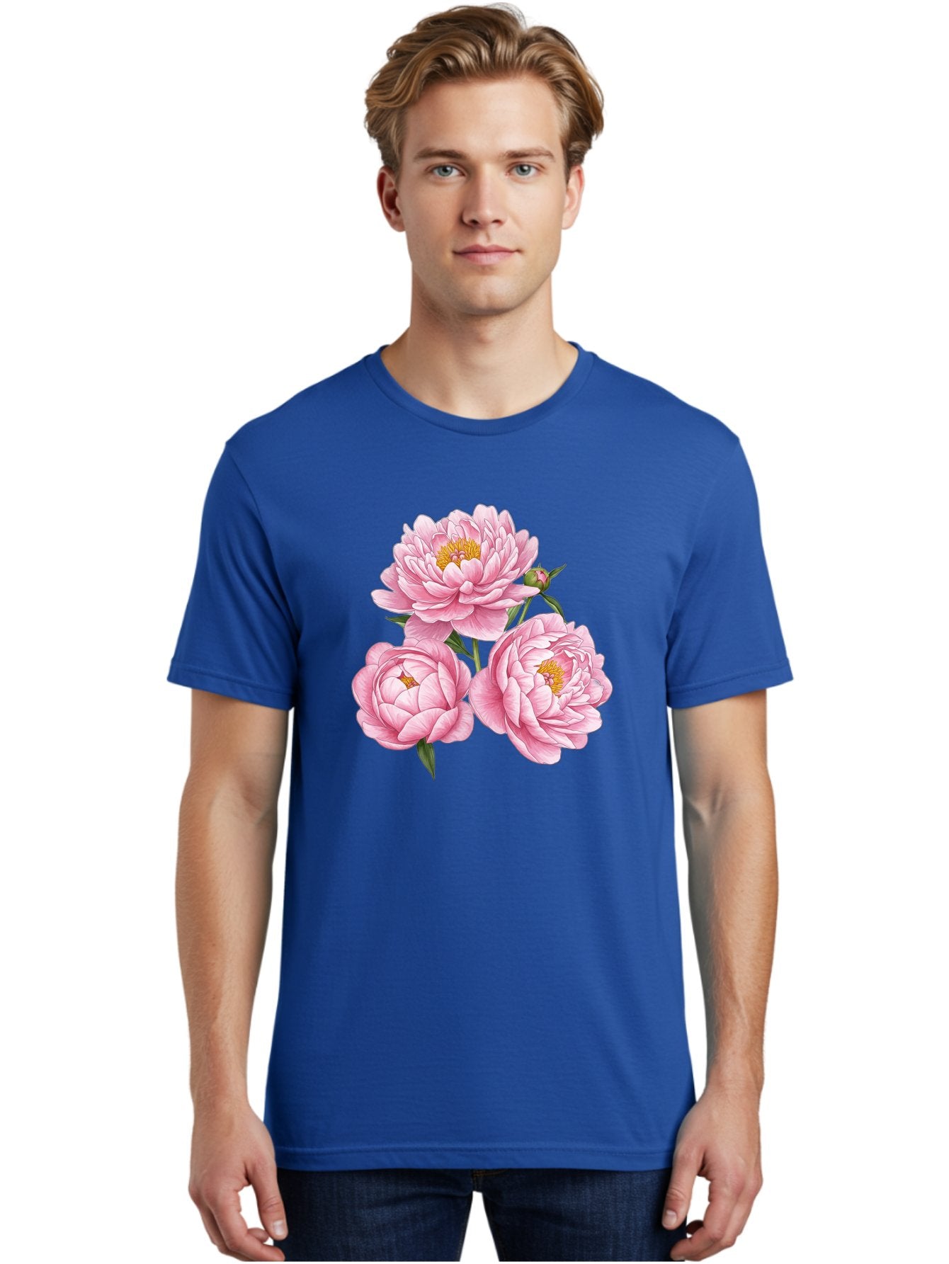 Pink-Peonies Men'S Graphic Tee, 100% Cotton, Comfortable Casual Summer Wear, Machine Washable, Vintage Camera, Old Camera, Antique Camera, Black Camera, Classic Photography, Photography Equipment, Nostalgic Device, Film Camera, Camera Art Bal141 17