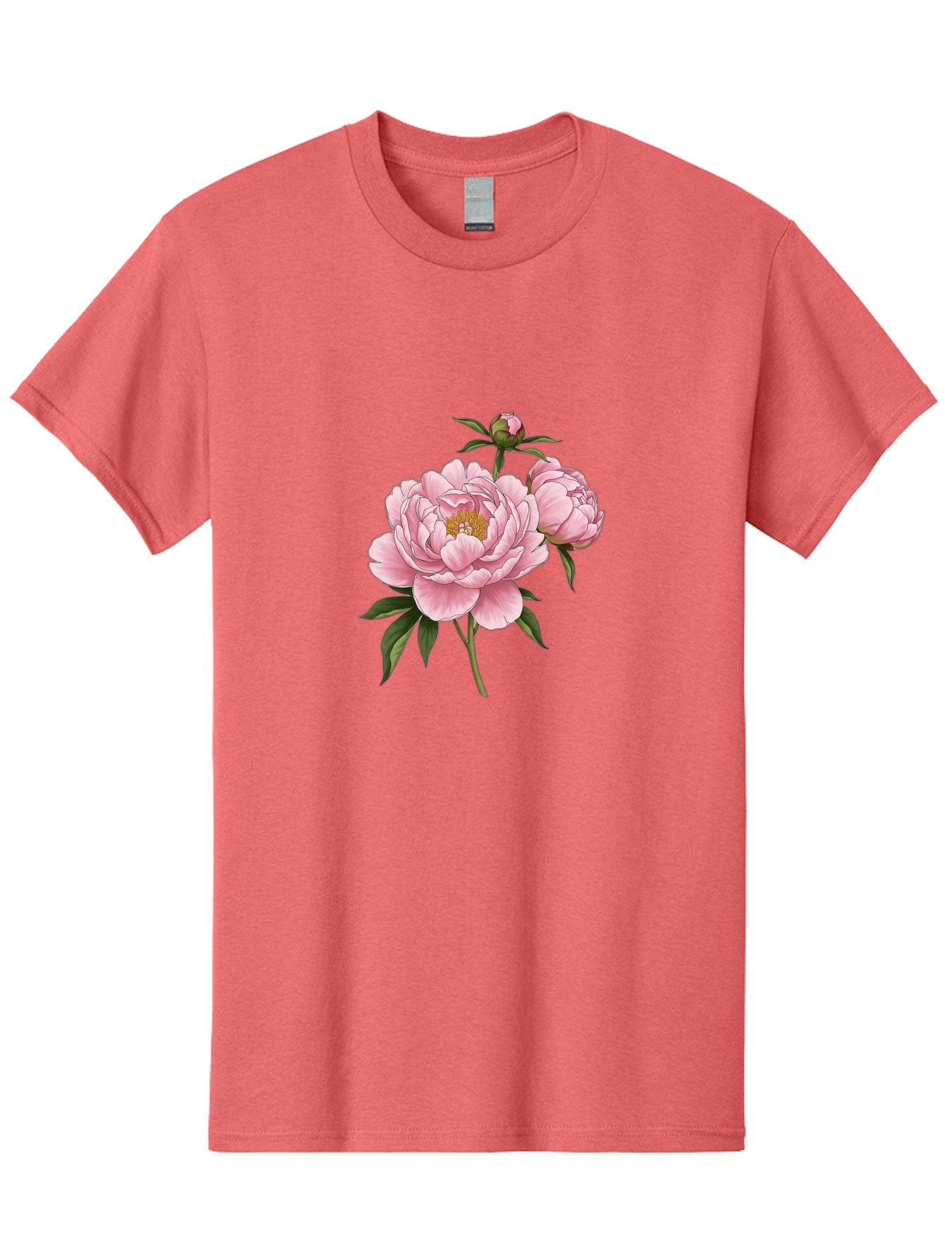 Pink-Peony-Flowers Men'S Graphic Tee, 100% Cotton, Comfortable Casual Summer Wear, Machine Washable, Vintage Camera, Old Camera, Antique Camera, Black Camera, Classic Photography, Photography Equipment, Nostalgic Device, Film Camera, Bal142