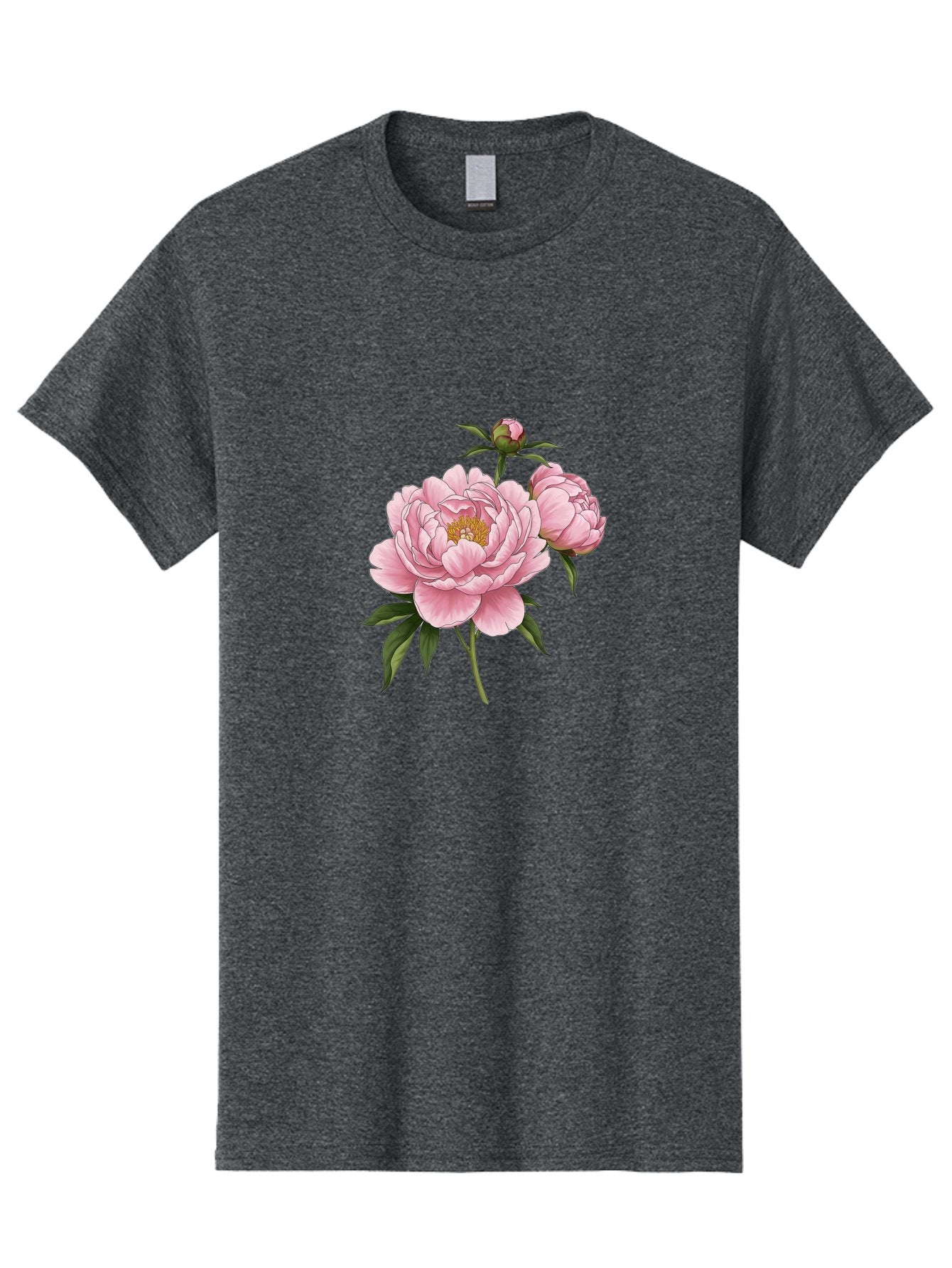 Pink-Peony-Flowers Men'S Graphic Tee, 100% Cotton, Comfortable Casual Summer Wear, Machine Washable, Vintage Camera, Old Camera, Antique Camera, Black Camera, Classic Photography, Photography Equipment, Nostalgic Device, Film Camera, Bal142 9