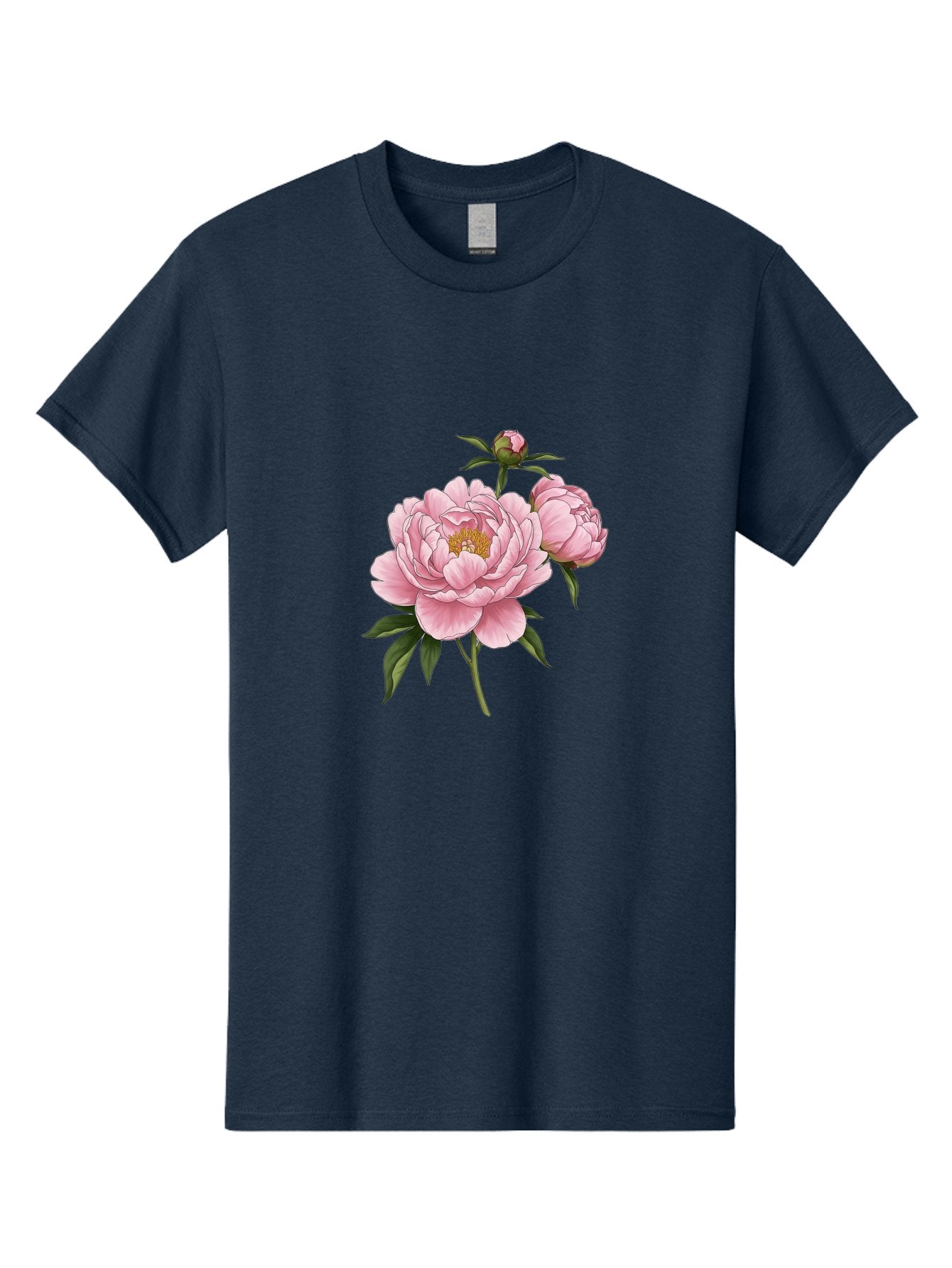Pink-Peony-Flowers Men'S Graphic Tee, 100% Cotton, Comfortable Casual Summer Wear, Machine Washable, Vintage Camera, Old Camera, Antique Camera, Black Camera, Classic Photography, Photography Equipment, Nostalgic Device, Film Camera, Bal142 3