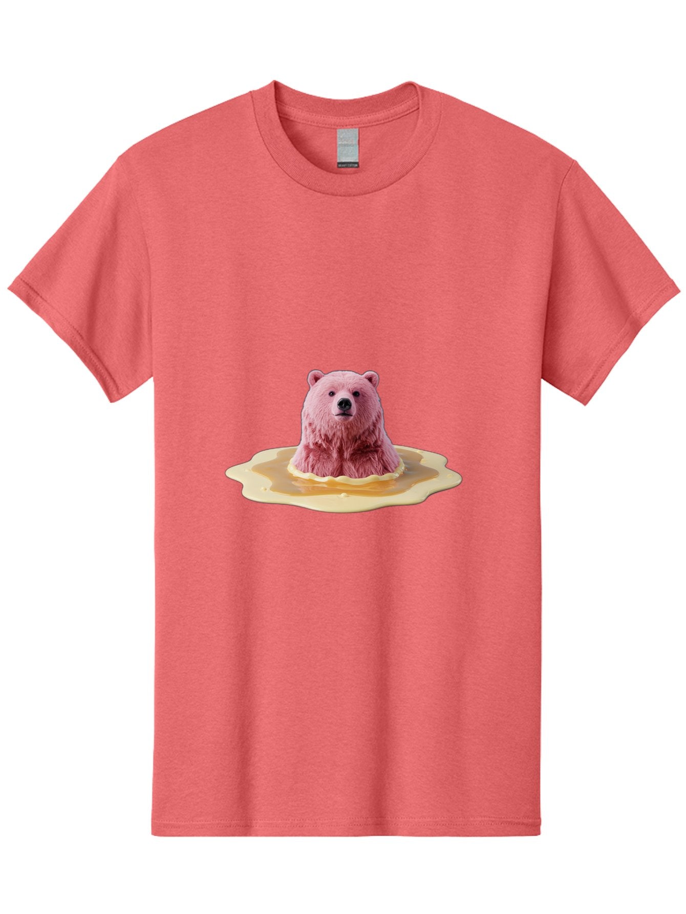Pink-Polar-Bear Men'S Graphic Tee, 100% Cotton, Comfortable Casual Summer Wear, Machine Washable, Vintage Camera, Old Camera, Antique Camera, Black Camera, Classic Photography, Photography Equipment, Nostalgic Device, Film Camera, Camera Art Bal143 6