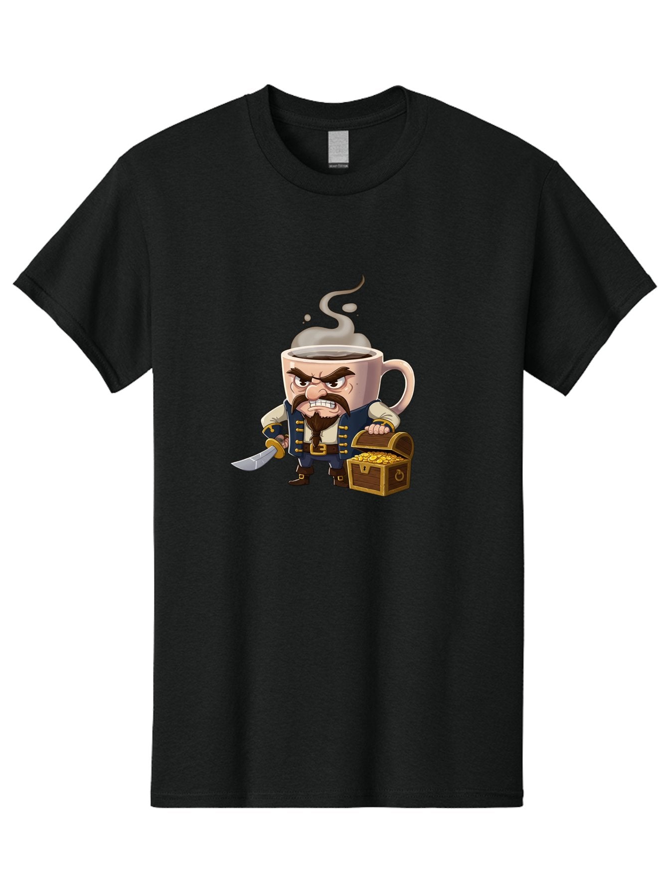 Pirate-Coffee-Mug Men'S Graphic Tee, 100% Cotton, Comfortable Casual Summer Wear, Machine Washable, Vintage Camera, Old Camera, Antique Camera, Black Camera, Classic Photography, Photography Equipment, Nostalgic Device, Film Camera, Camera Art Bal149