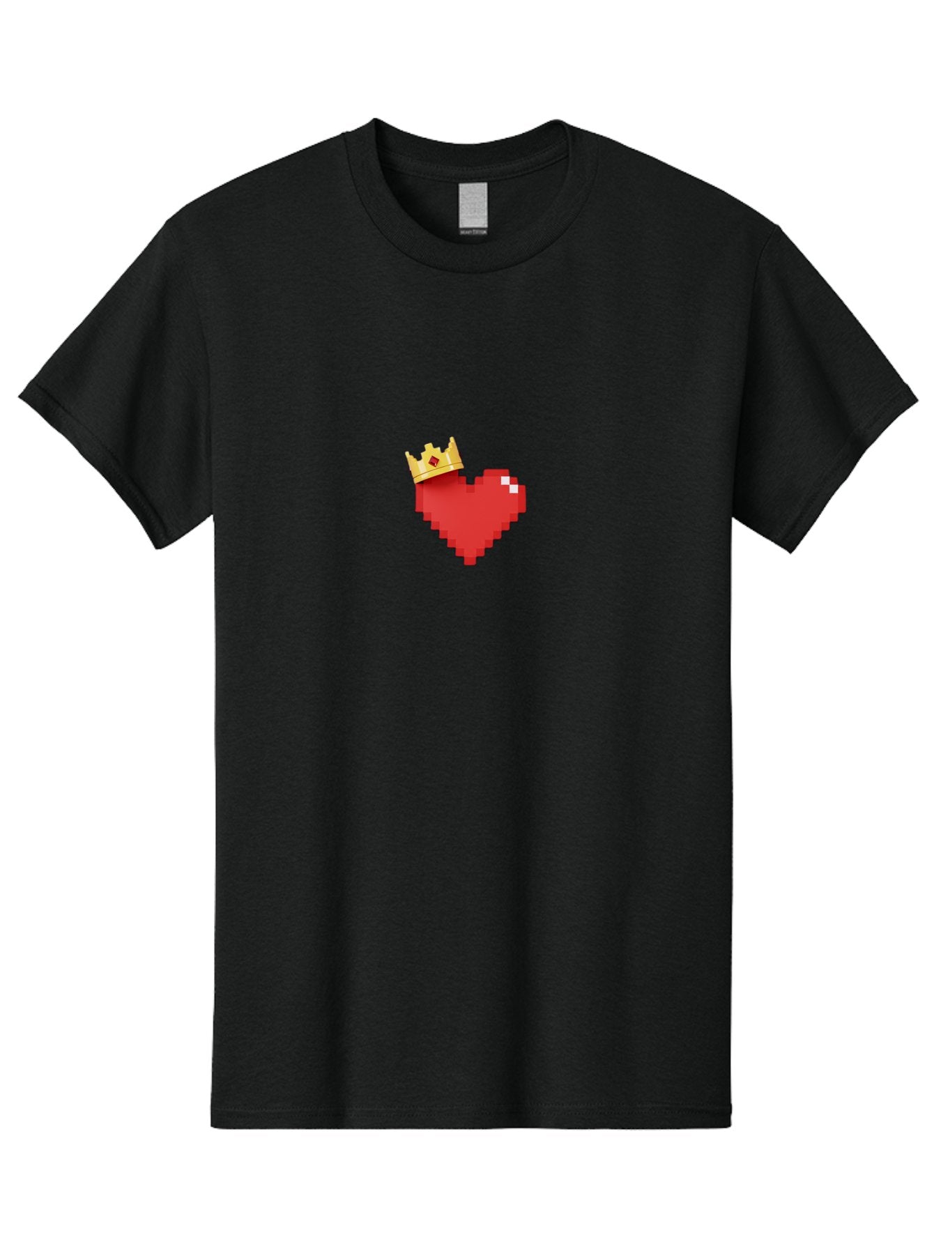 Pixel-Heart-Crown Men'S Graphic Tee, 100% Cotton, Comfortable Casual Summer Wear, Machine Washable, Vintage Camera, Old Camera, Antique Camera, Black Camera, Classic Photography, Photography Equipment, Nostalgic Device, Film Camera, Camera Art Bal153 8