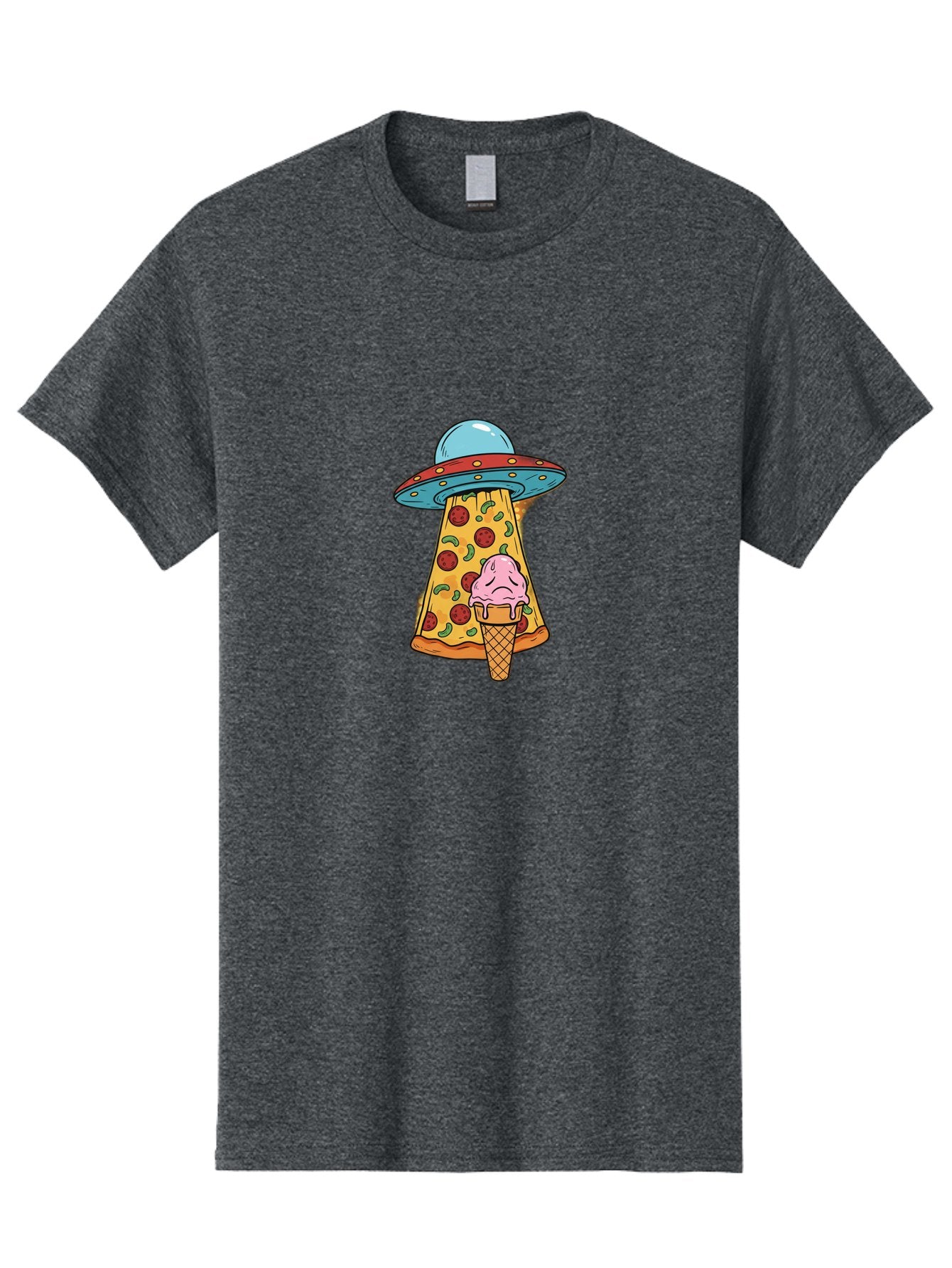 Pizza-Ice-Cream-Ufo Men'S Graphic Tee, 100% Cotton, Comfortable Casual Summer Wear, Machine Washable, Vintage Camera, Old Camera, Antique Camera, Black Camera, Classic Photography, Photography Equipment, Nostalgic Device, Film Camera, Bal154 12