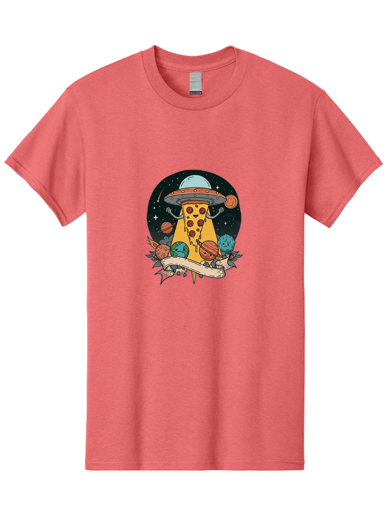 Pizza-Ufo-5 Men'S Graphic Tee, 100% Cotton, Comfortable Casual Summer Wear, Machine Washable, Vintage Camera, Old Camera, Antique Camera, Black Camera, Classic Photography, Photography Equipment, Nostalgic Device, Film Camera, Camera Art Bal160 14