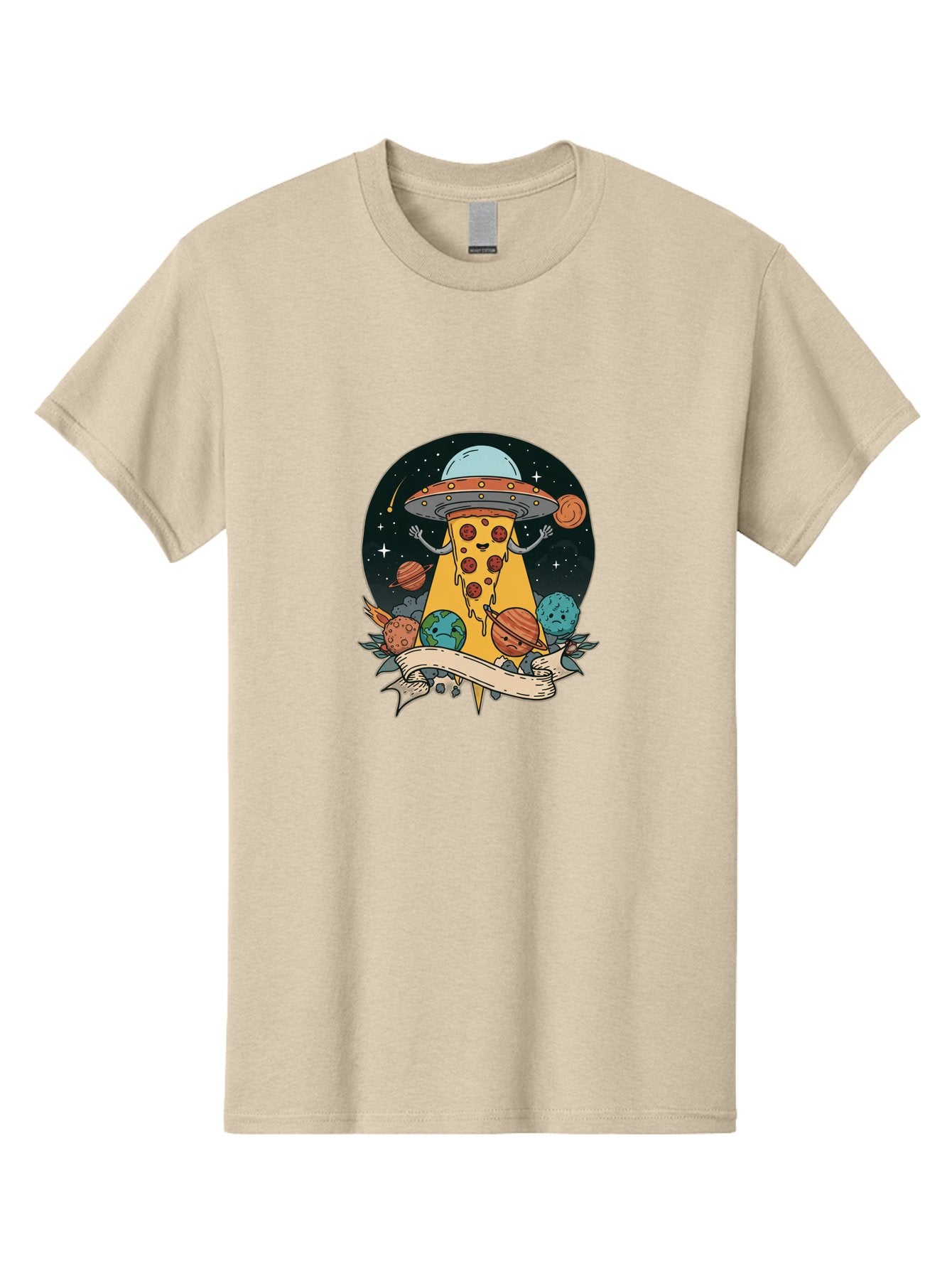 Pizza-Ufo-5 Men'S Graphic Tee, 100% Cotton, Comfortable Casual Summer Wear, Machine Washable, Vintage Camera, Old Camera, Antique Camera, Black Camera, Classic Photography, Photography Equipment, Nostalgic Device, Film Camera, Camera Art Bal160 4