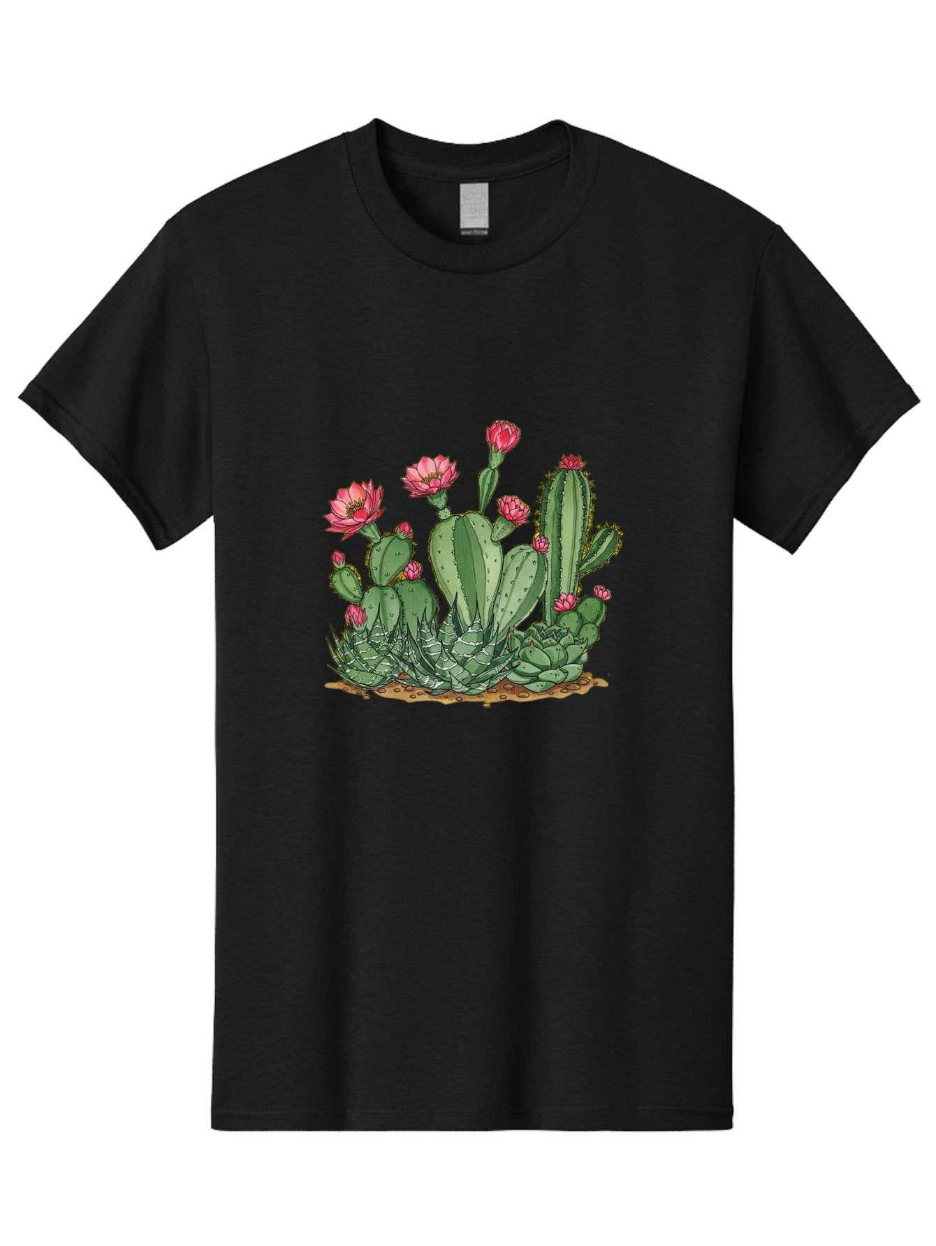 Prickly-Pear-Cactus Men'S Graphic Tee, 100% Cotton, Comfortable Casual Summer Wear, Machine Washable, Vintage Camera, Old Camera, Antique Camera, Black Camera, Classic Photography, Photography Equipment, Nostalgic Device, Film Camera, Bal173 5