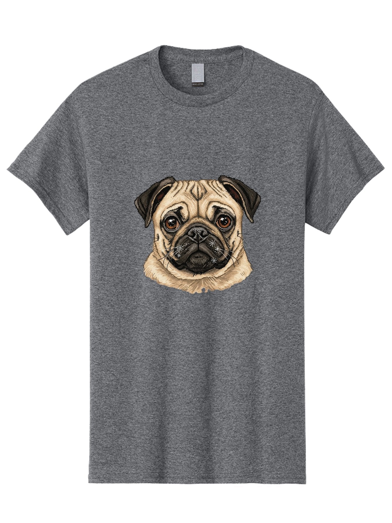 Pug Men'S Graphic Tee, 100% Cotton, Comfortable Casual Summer Wear, Machine Washable, Vintage Camera, Old Camera, Antique Camera, Black Camera, Classic Photography, Photography Equipment, Nostalgic Device, Film Camera, Camera Art Bal174 9