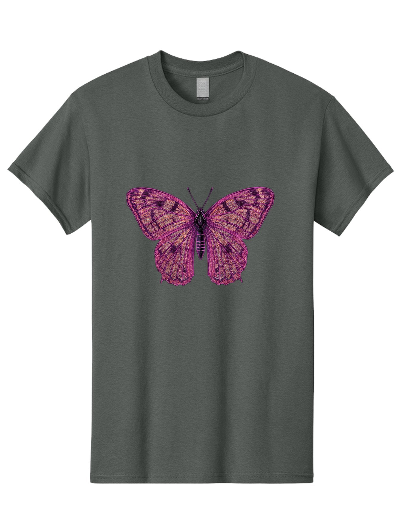 Purple-Butterfly-1 Men'S Graphic Tee, 100% Cotton, Comfortable Casual Summer Wear, Machine Washable, Vintage Camera, Old Camera, Antique Camera, Black Camera, Classic Photography, Photography Equipment, Nostalgic Device, Film Camera, Bal177 12