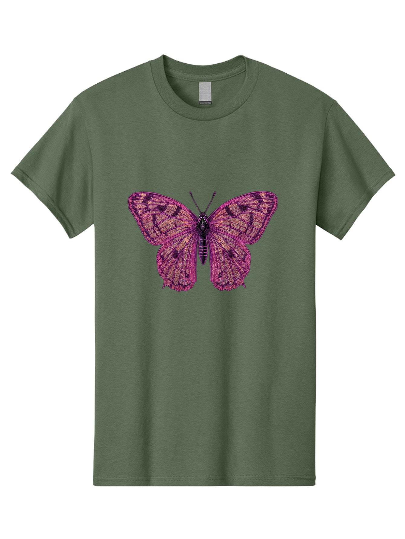 Purple-Butterfly-1 Men'S Graphic Tee, 100% Cotton, Comfortable Casual Summer Wear, Machine Washable, Vintage Camera, Old Camera, Antique Camera, Black Camera, Classic Photography, Photography Equipment, Nostalgic Device, Film Camera, Bal177 11