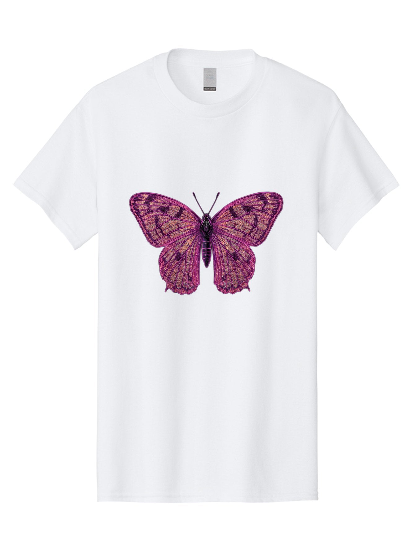Purple-Butterfly-1 Men'S Graphic Tee, 100% Cotton, Comfortable Casual Summer Wear, Machine Washable, Vintage Camera, Old Camera, Antique Camera, Black Camera, Classic Photography, Photography Equipment, Nostalgic Device, Film Camera, Bal177 10