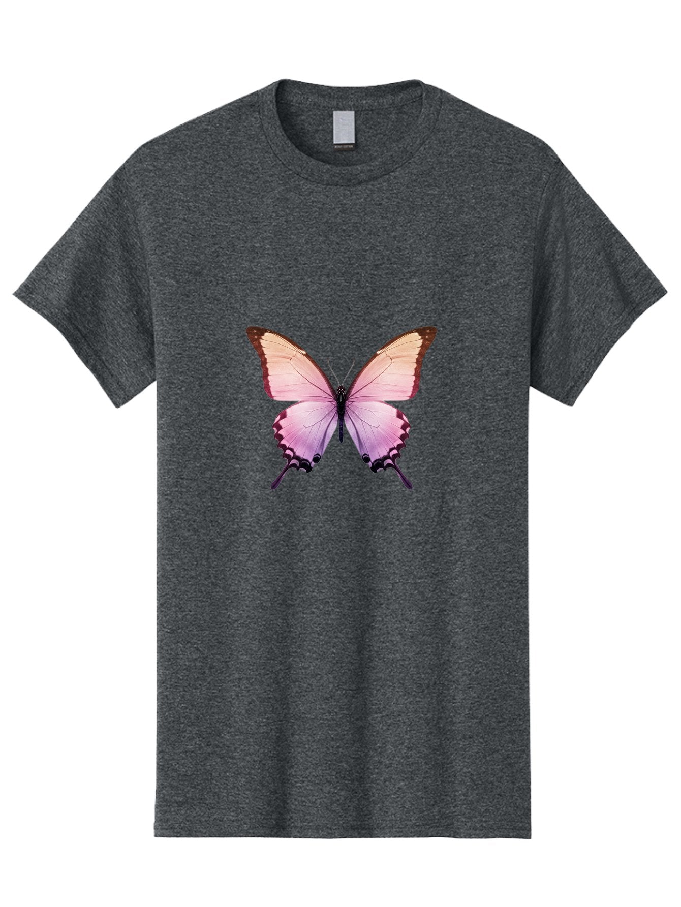 Purple-Butterfly Men'S Graphic Tee, 100% Cotton, Comfortable Casual Summer Wear, Machine Washable, Vintage Camera, Old Camera, Antique Camera, Black Camera, Classic Photography, Photography Equipment, Nostalgic Device, Film Camera, Camera Art Bal178