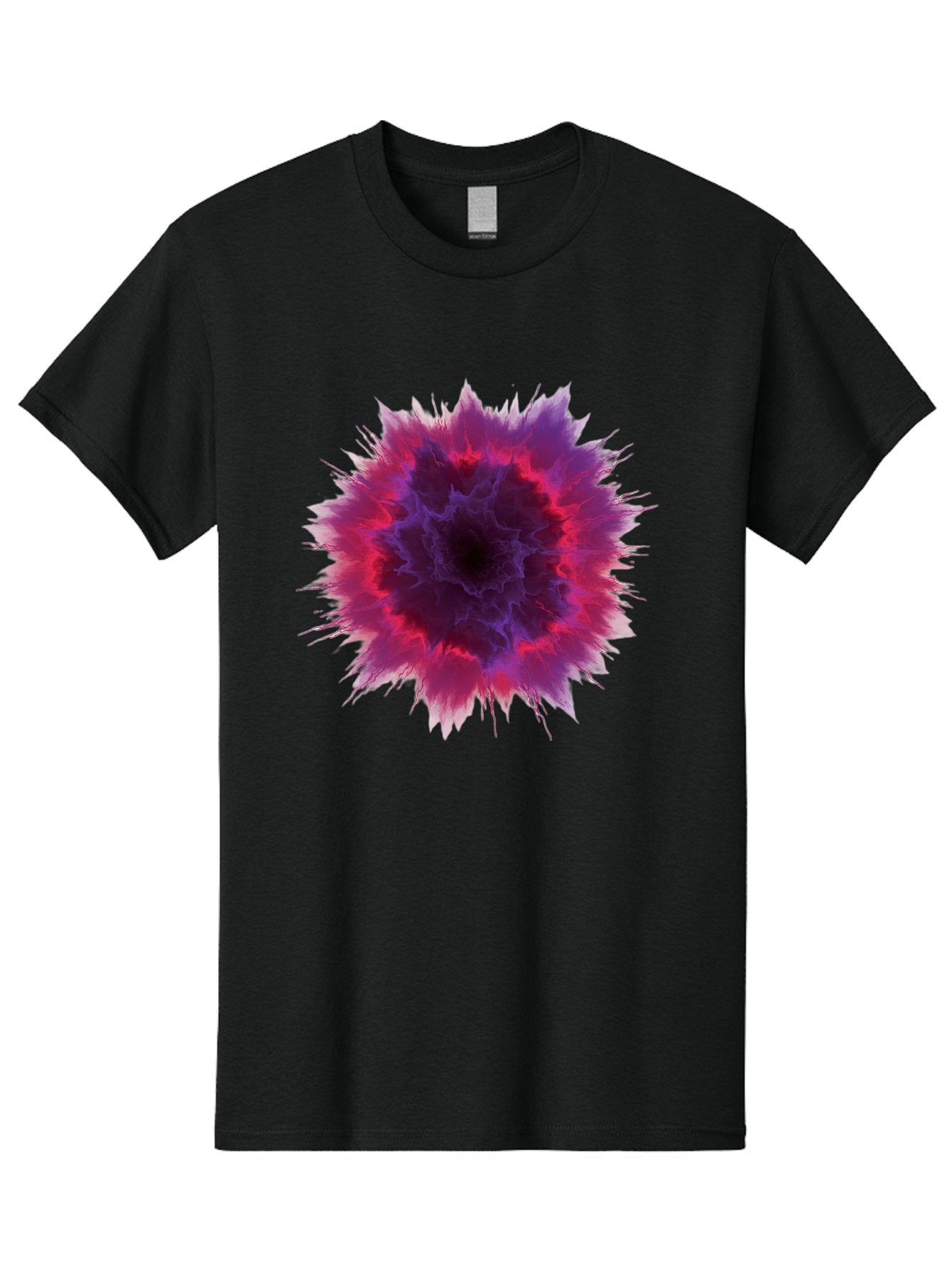 Purple-Explosive-Bloom Men'S Graphic Tee, 100% Cotton, Comfortable Casual Summer Wear, Machine Washable, Vintage Camera, Old Camera, Antique Camera, Black Camera, Classic Photography, Photography Equipment, Nostalgic Device, Film Camera, Bal183 3