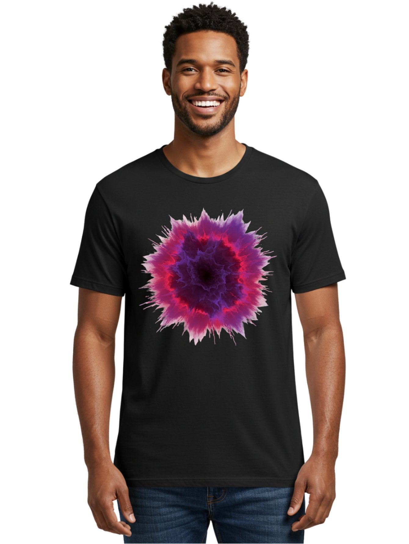 Purple-Explosive-Bloom Men'S Graphic Tee, 100% Cotton, Comfortable Casual Summer Wear, Machine Washable, Vintage Camera, Old Camera, Antique Camera, Black Camera, Classic Photography, Photography Equipment, Nostalgic Device, Film Camera, Bal183 22
