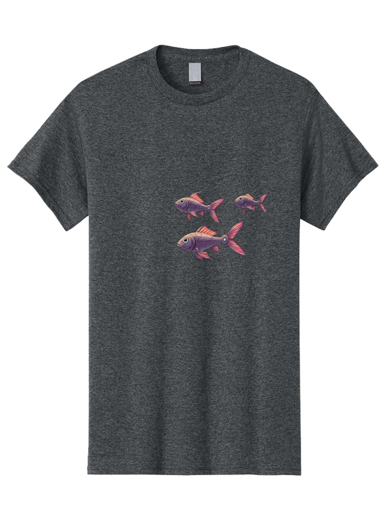 Purple-Fish Men'S Graphic Tee, 100% Cotton, Comfortable Casual Summer Wear, Machine Washable, Vintage Camera, Old Camera, Antique Camera, Black Camera, Classic Photography, Photography Equipment, Nostalgic Device, Film Camera, Camera Art Bal185