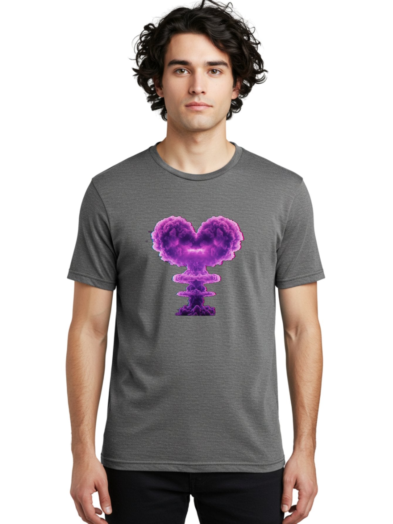 Purple-Heart-Explosion Men'S Graphic Tee, 100% Cotton, Comfortable Casual Summer Wear, Machine Washable, Vintage Camera, Old Camera, Antique Camera, Black Camera, Classic Photography, Photography Equipment, Nostalgic Device, Film Camera, Bal186 29