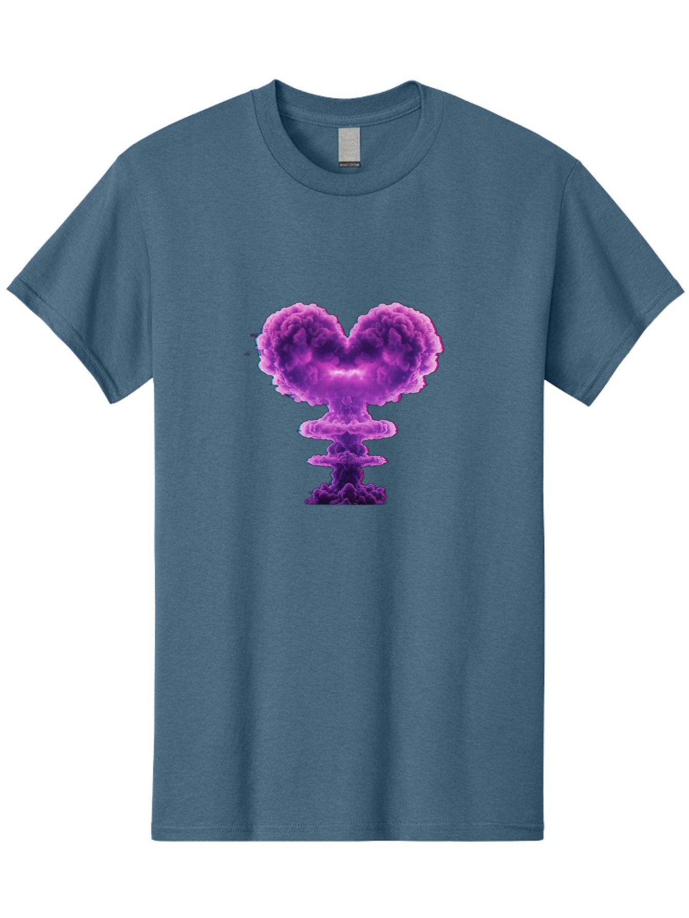 Purple-Heart-Explosion Men'S Graphic Tee, 100% Cotton, Comfortable Casual Summer Wear, Machine Washable, Vintage Camera, Old Camera, Antique Camera, Black Camera, Classic Photography, Photography Equipment, Nostalgic Device, Film Camera, Bal186 15
