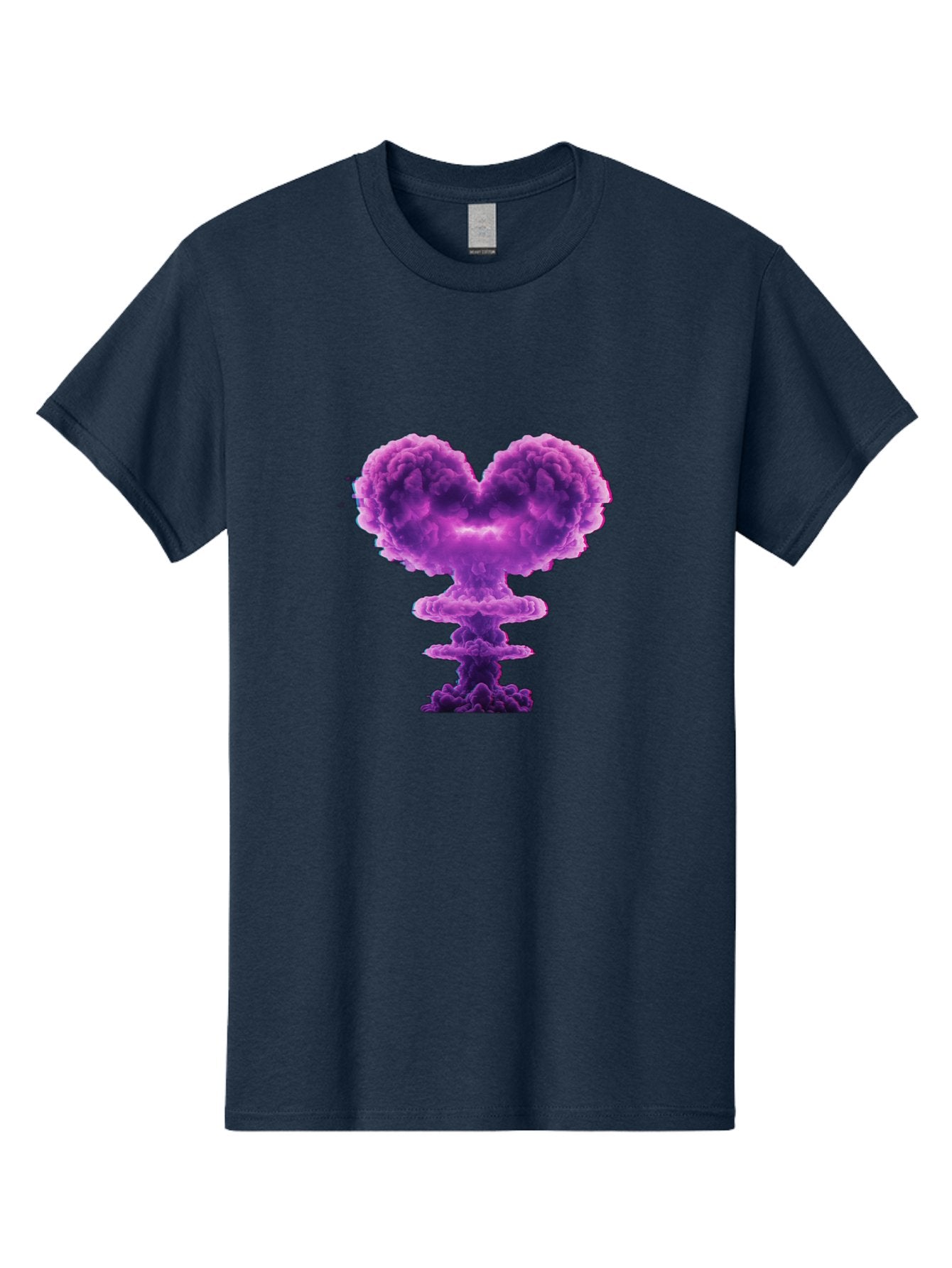 Purple-Heart-Explosion Men'S Graphic Tee, 100% Cotton, Comfortable Casual Summer Wear, Machine Washable, Vintage Camera, Old Camera, Antique Camera, Black Camera, Classic Photography, Photography Equipment, Nostalgic Device, Film Camera, Bal186