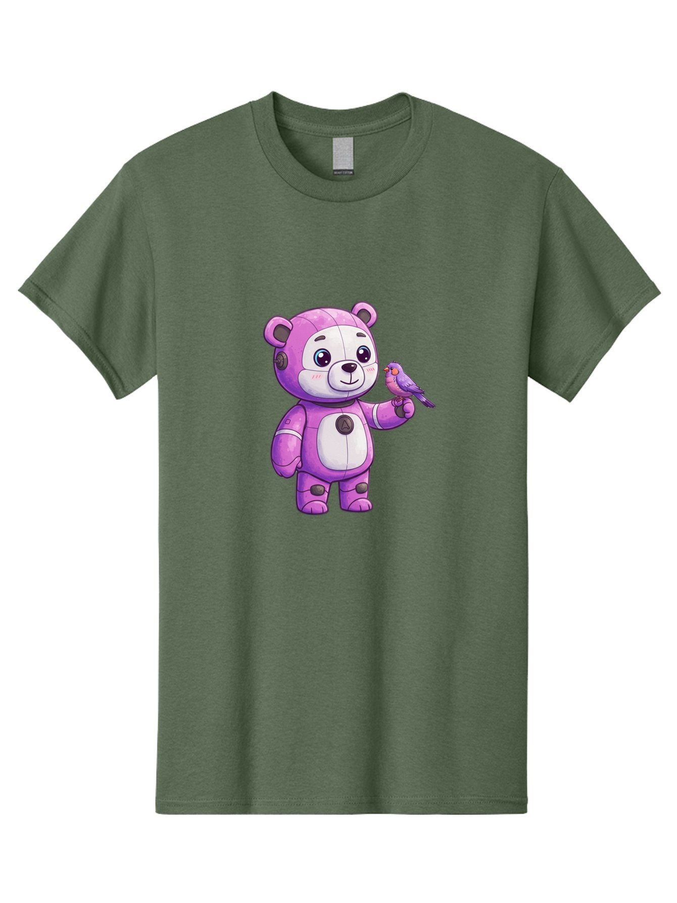 Purple-Robot-Bear Men'S Graphic Tee, 100% Cotton, Comfortable Casual Summer Wear, Machine Washable, Vintage Camera, Old Camera, Antique Camera, Black Camera, Classic Photography, Photography Equipment, Nostalgic Device, Film Camera, Camera Art Bal188 13