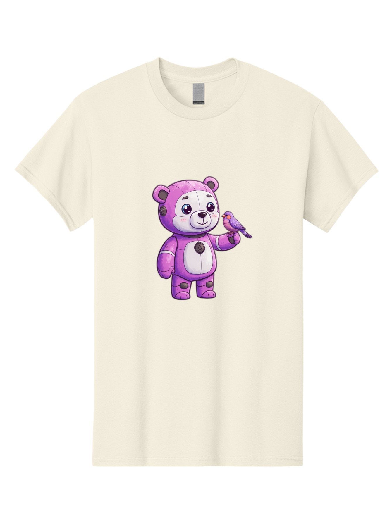 Purple-Robot-Bear Men'S Graphic Tee, 100% Cotton, Comfortable Casual Summer Wear, Machine Washable, Vintage Camera, Old Camera, Antique Camera, Black Camera, Classic Photography, Photography Equipment, Nostalgic Device, Film Camera, Camera Art Bal188 11