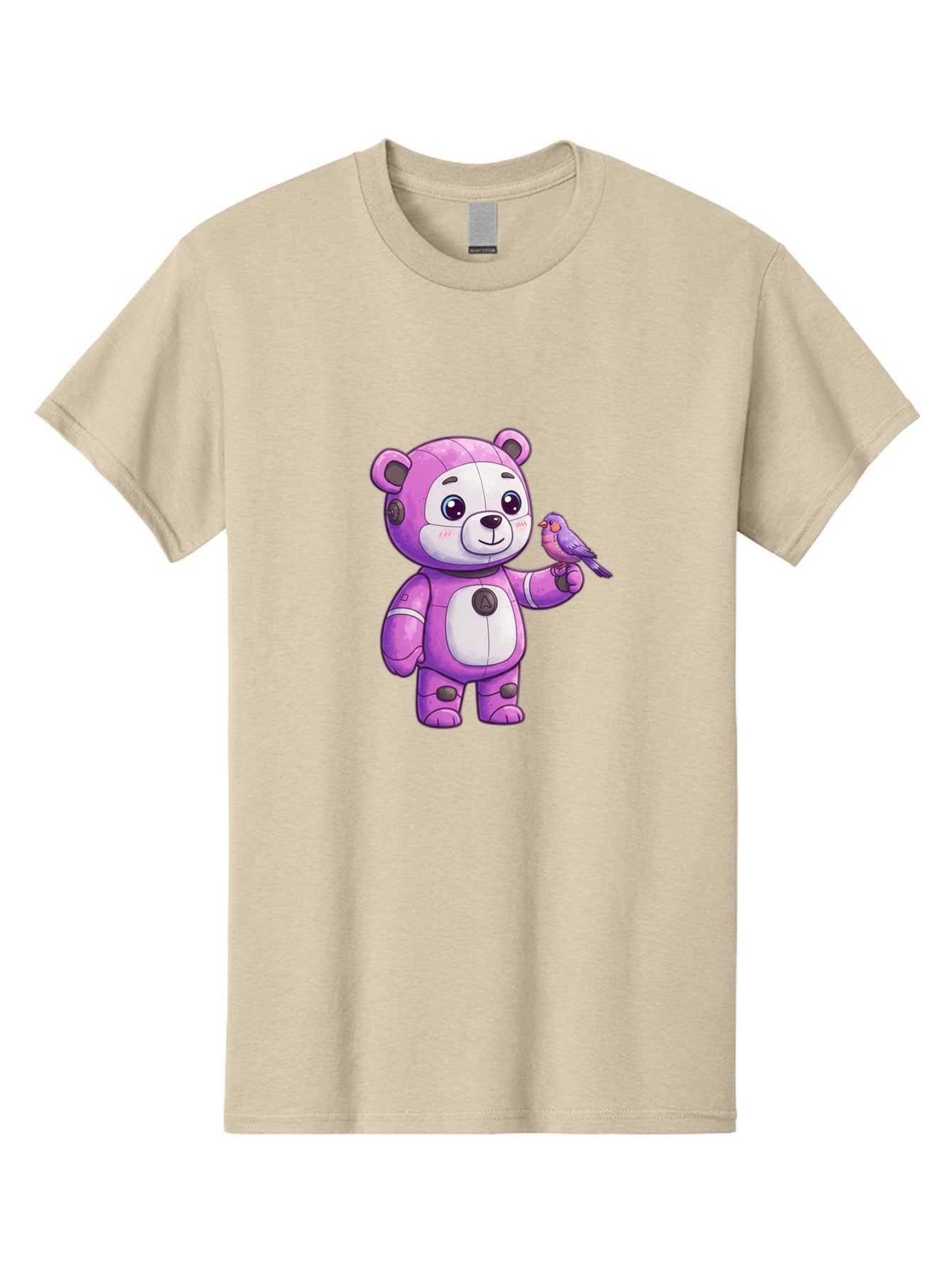 Purple-Robot-Bear Men'S Graphic Tee, 100% Cotton, Comfortable Casual Summer Wear, Machine Washable, Vintage Camera, Old Camera, Antique Camera, Black Camera, Classic Photography, Photography Equipment, Nostalgic Device, Film Camera, Camera Art Bal188 10