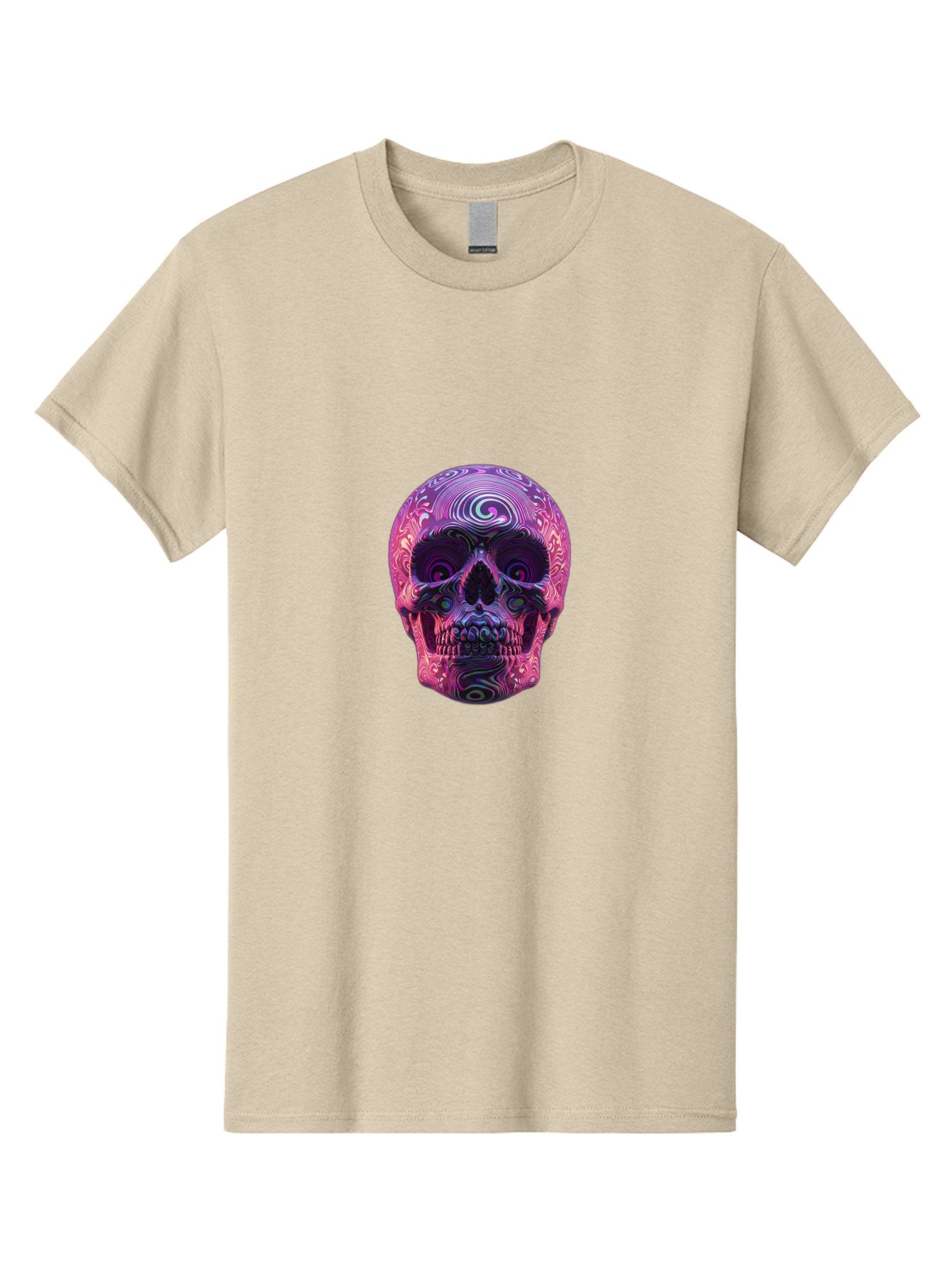 Purple-Skull Men'S Graphic Tee, 100% Cotton, Comfortable Casual Summer Wear, Machine Washable, Vintage Camera, Old Camera, Antique Camera, Black Camera, Classic Photography, Photography Equipment, Nostalgic Device, Film Camera, Camera Art Bal189