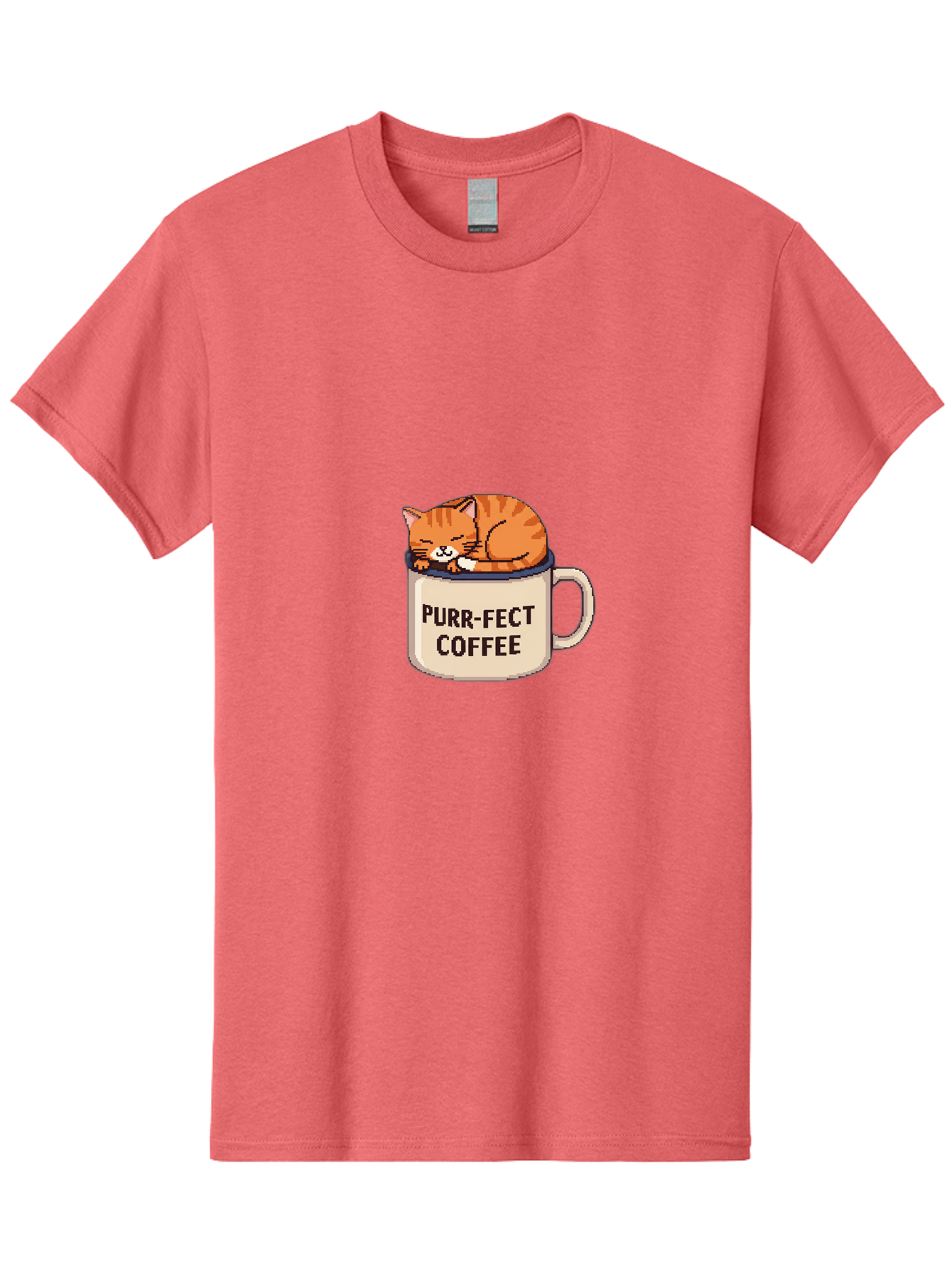 Purr-Fect-Coffee Men'S Graphic Tee, 100% Cotton, Comfortable Casual Summer Wear, Machine Washable, Vintage Camera, Old Camera, Antique Camera, Black Camera, Classic Photography, Photography Equipment, Nostalgic Device, Film Camera, Camera Art Bal191 5