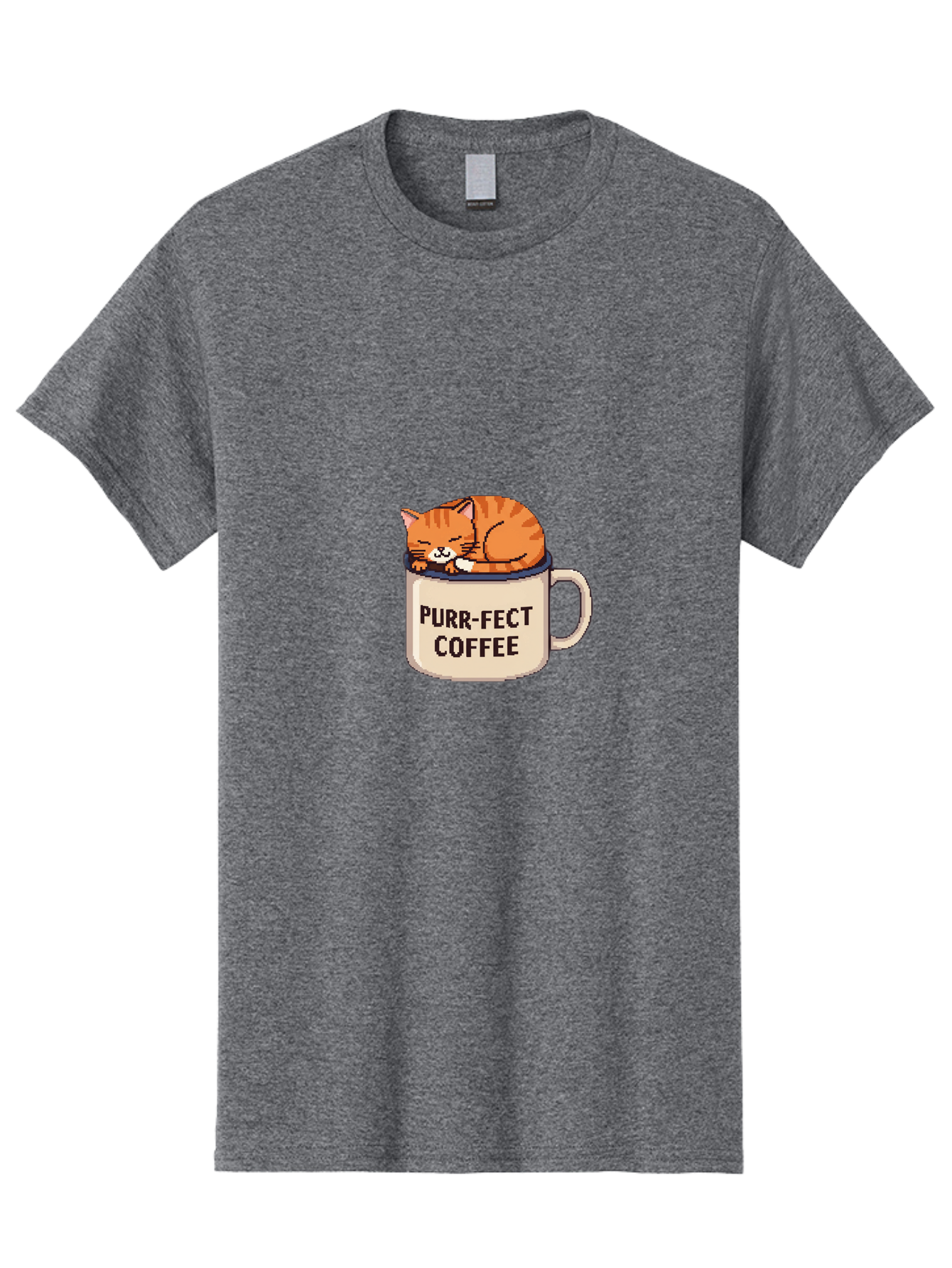 Purr-Fect-Coffee Men'S Graphic Tee, 100% Cotton, Comfortable Casual Summer Wear, Machine Washable, Vintage Camera, Old Camera, Antique Camera, Black Camera, Classic Photography, Photography Equipment, Nostalgic Device, Film Camera, Camera Art Bal191 12