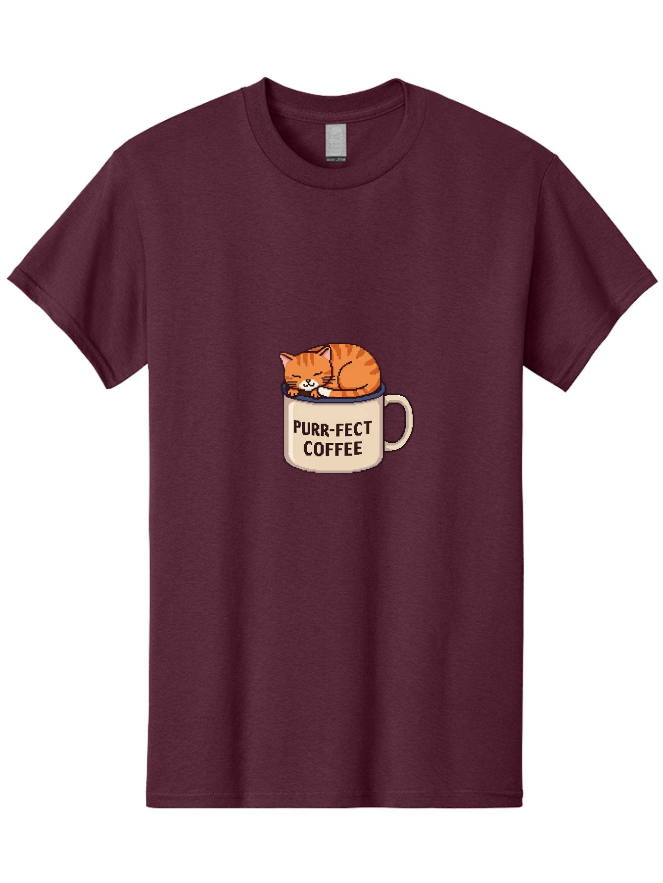 Purr-Fect-Coffee Men'S Graphic Tee, 100% Cotton, Comfortable Casual Summer Wear, Machine Washable, Vintage Camera, Old Camera, Antique Camera, Black Camera, Classic Photography, Photography Equipment, Nostalgic Device, Film Camera, Camera Art Bal191 10