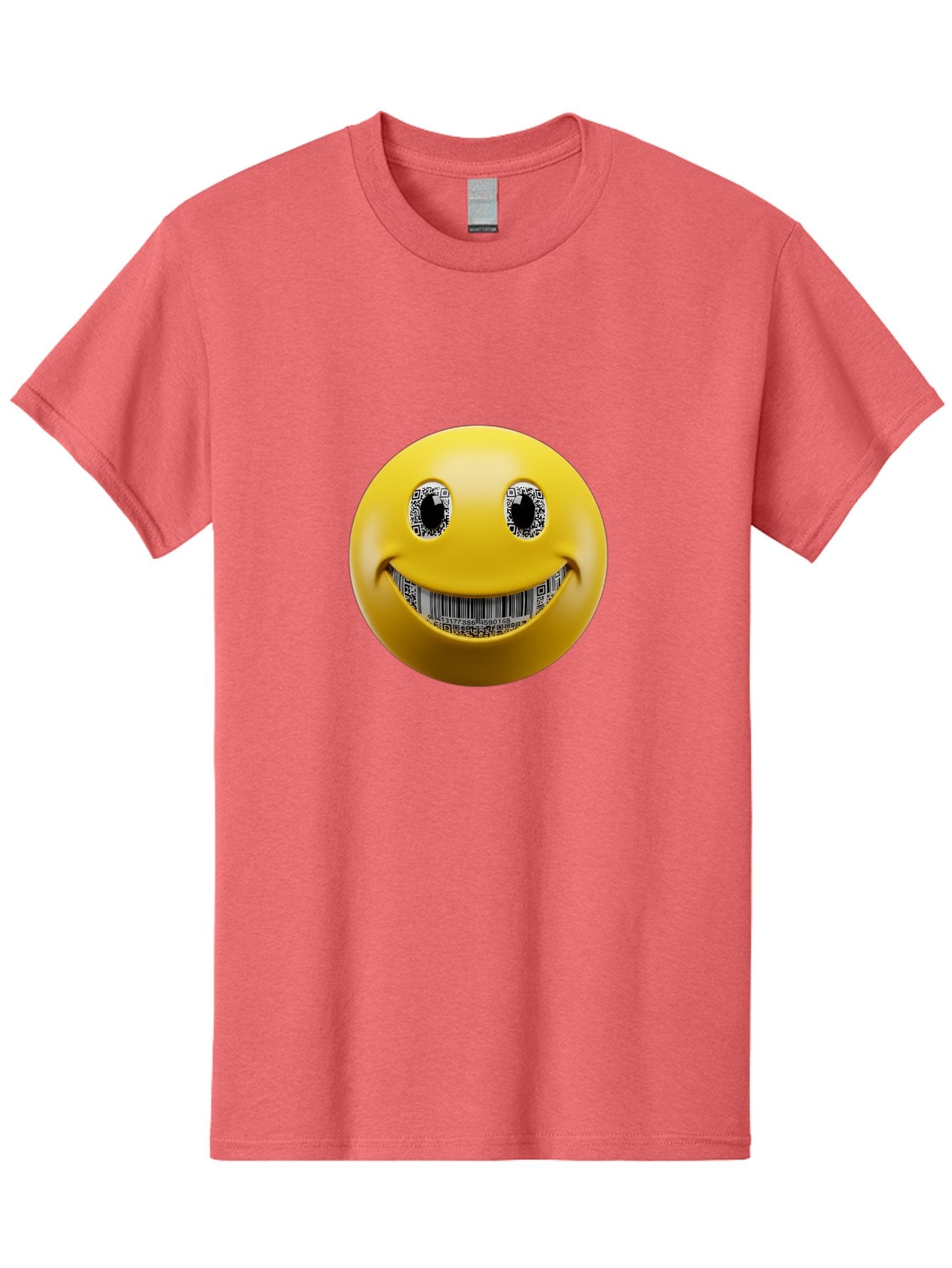 Qr-Code-Smiley Men'S Graphic Tee, 100% Cotton, Comfortable Casual Summer Wear, Machine Washable, Vintage Camera, Old Camera, Antique Camera, Black Camera, Classic Photography, Photography Equipment, Nostalgic Device, Film Camera, Camera Art Bal192 15