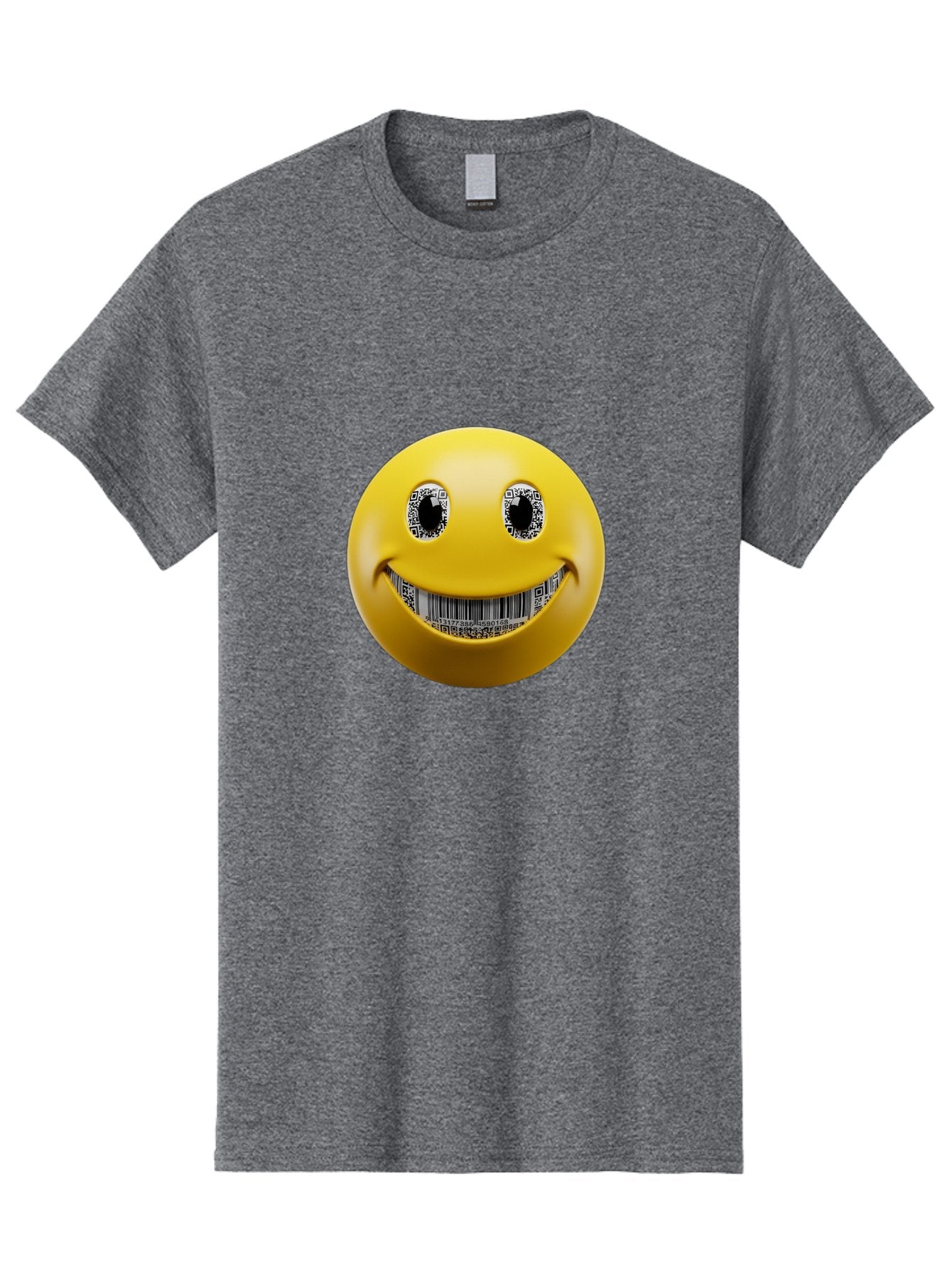 Qr-Code-Smiley Men'S Graphic Tee, 100% Cotton, Comfortable Casual Summer Wear, Machine Washable, Vintage Camera, Old Camera, Antique Camera, Black Camera, Classic Photography, Photography Equipment, Nostalgic Device, Film Camera, Camera Art Bal192