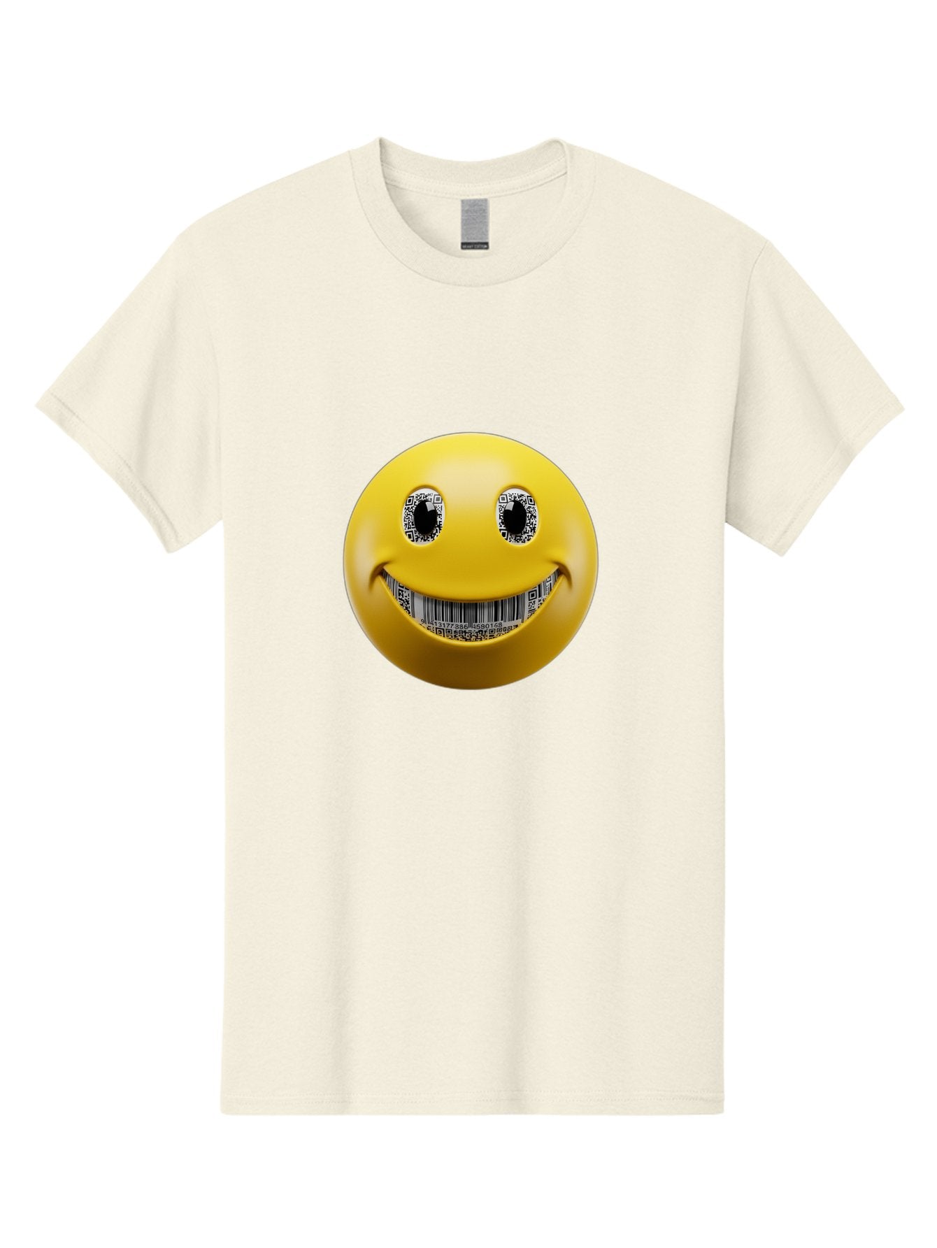 Qr-Code-Smiley Men'S Graphic Tee, 100% Cotton, Comfortable Casual Summer Wear, Machine Washable, Vintage Camera, Old Camera, Antique Camera, Black Camera, Classic Photography, Photography Equipment, Nostalgic Device, Film Camera, Camera Art Bal192 5