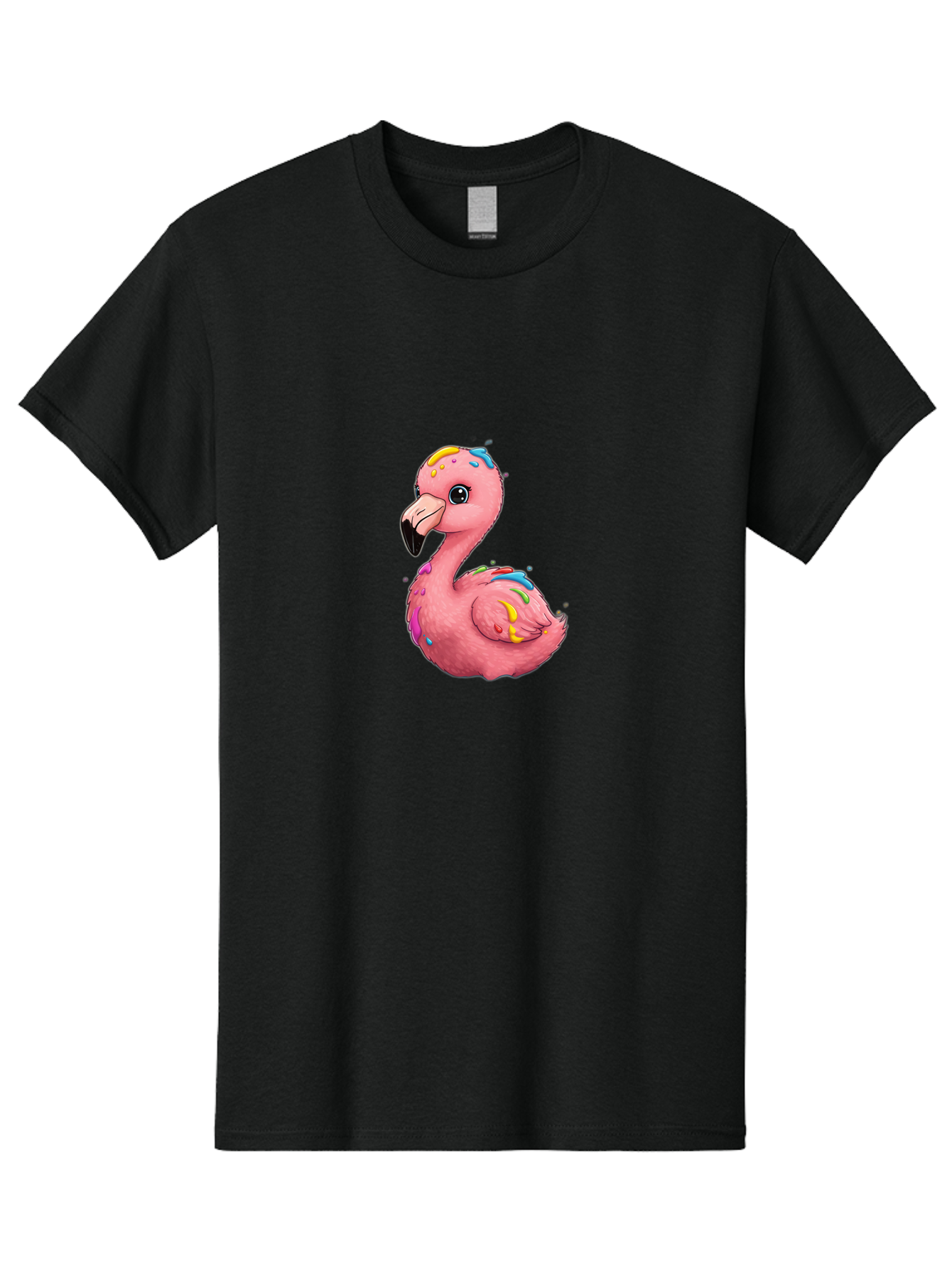 Rainbow-Flamingo Men'S Graphic Tee, 100% Cotton, Comfortable Casual Summer Wear, Machine Washable, Vintage Camera, Old Camera, Antique Camera, Black Camera, Classic Photography, Photography Equipment, Nostalgic Device, Film Camera, Camera Art Bal197 13