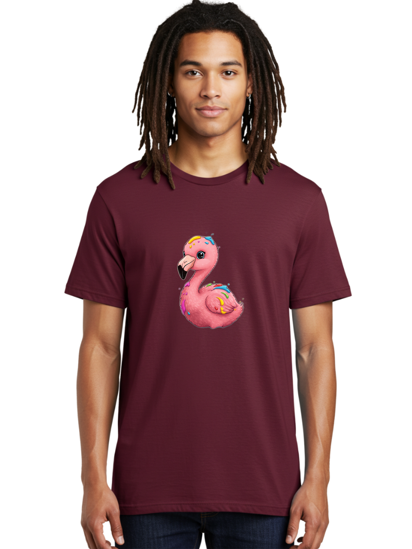 Rainbow-Flamingo Men'S Graphic Tee, 100% Cotton, Comfortable Casual Summer Wear, Machine Washable, Vintage Camera, Old Camera, Antique Camera, Black Camera, Classic Photography, Photography Equipment, Nostalgic Device, Film Camera, Camera Art Bal197 20