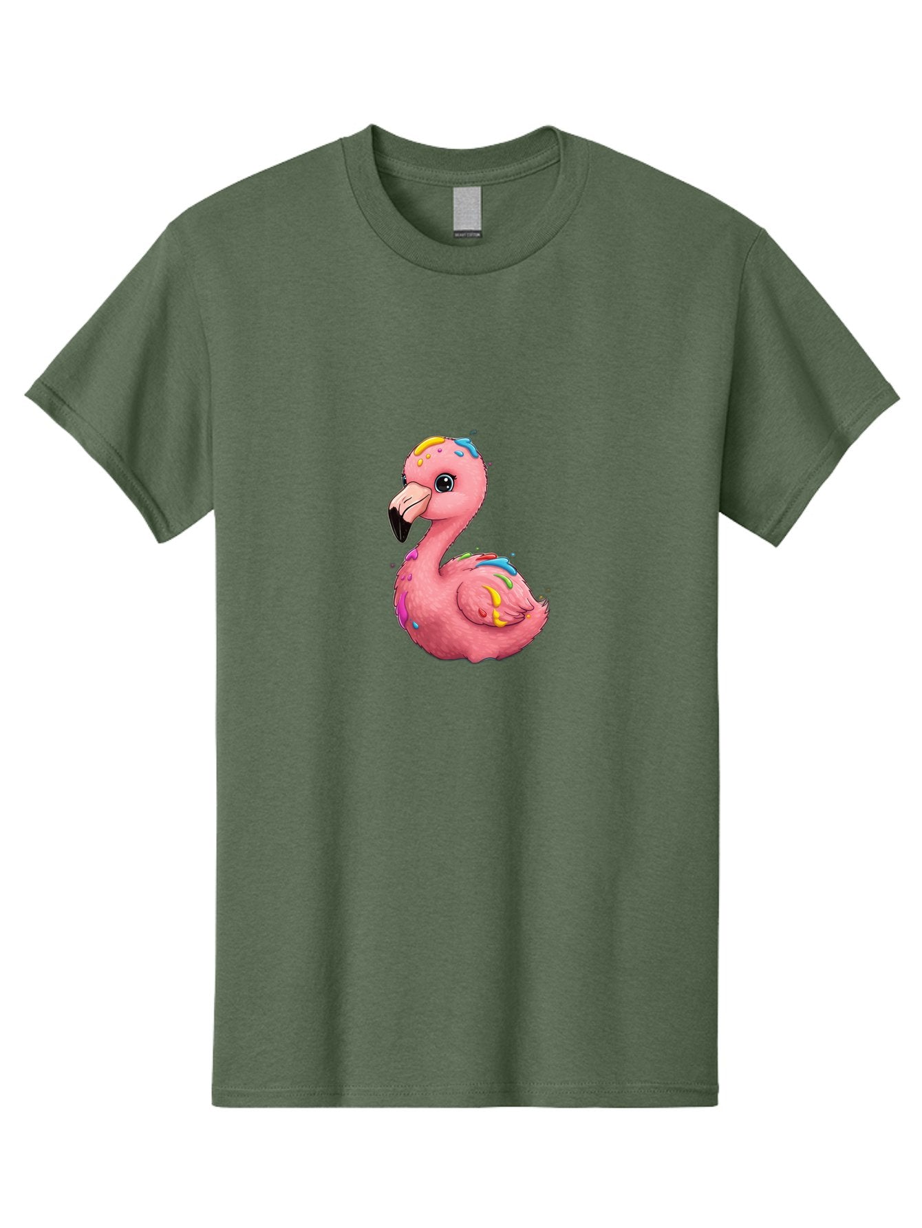 Rainbow-Flamingo Men'S Graphic Tee, 100% Cotton, Comfortable Casual Summer Wear, Machine Washable, Vintage Camera, Old Camera, Antique Camera, Black Camera, Classic Photography, Photography Equipment, Nostalgic Device, Film Camera, Camera Art Bal197