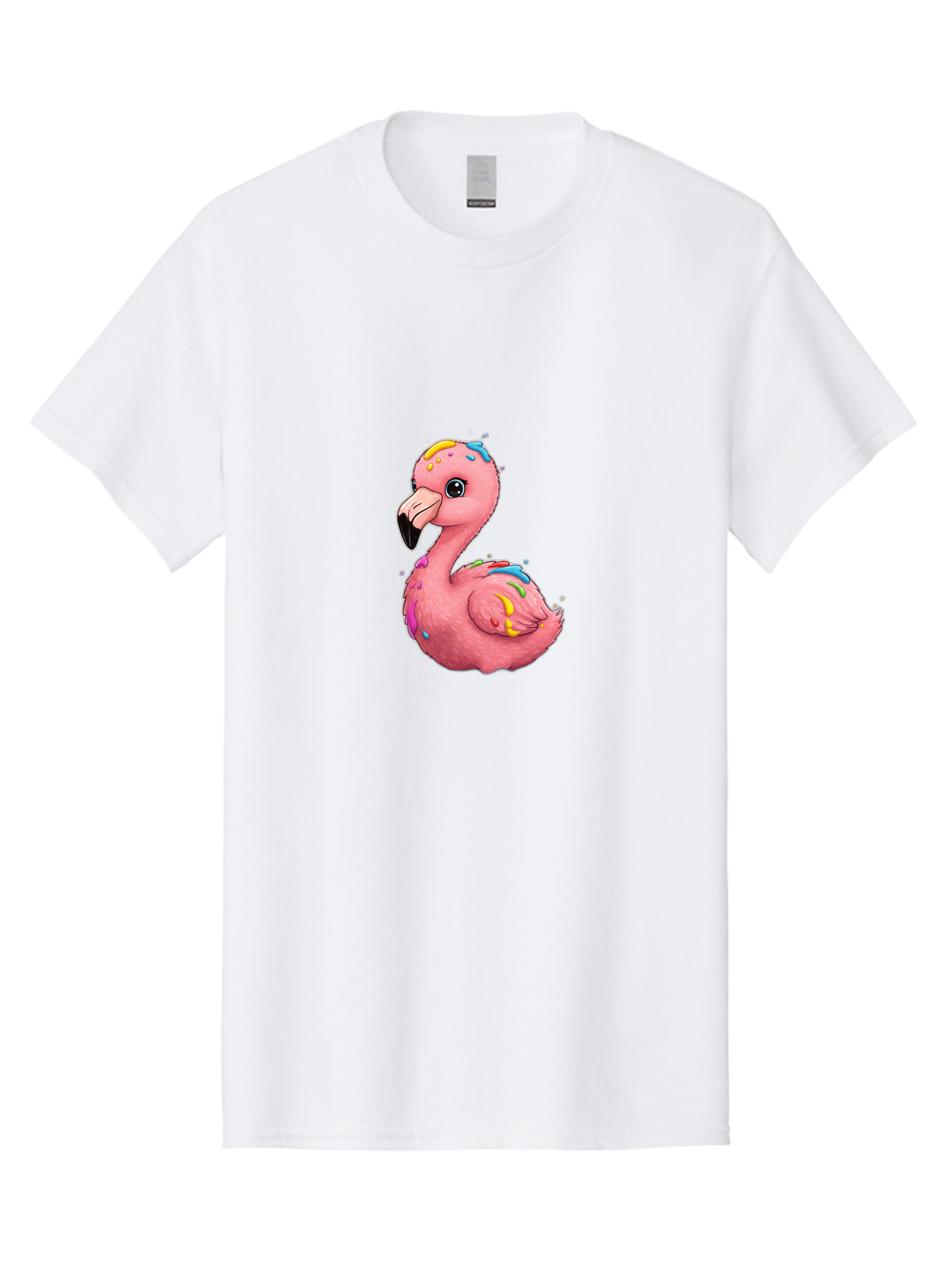 Rainbow-Flamingo Men'S Graphic Tee, 100% Cotton, Comfortable Casual Summer Wear, Machine Washable, Vintage Camera, Old Camera, Antique Camera, Black Camera, Classic Photography, Photography Equipment, Nostalgic Device, Film Camera, Camera Art Bal197 9